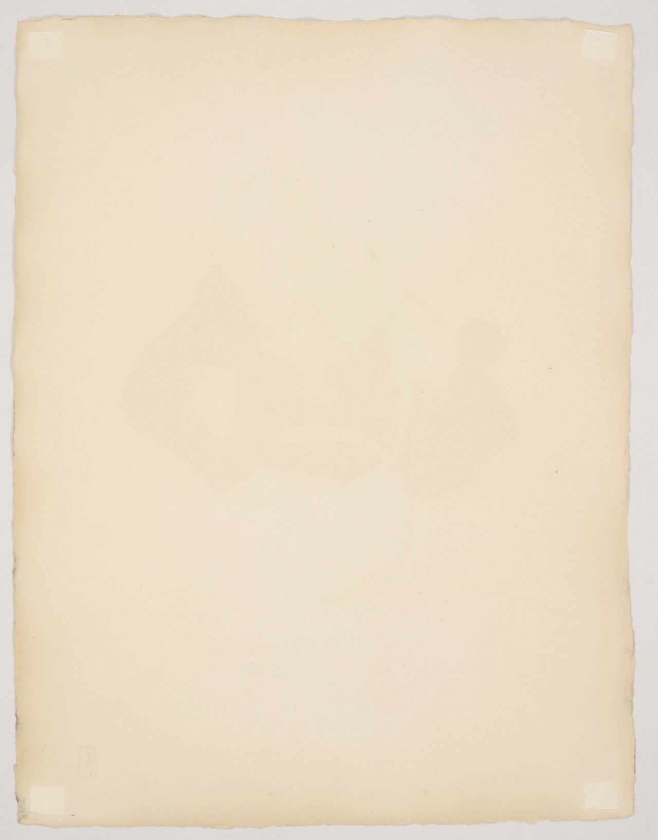 This picture shows the following artwork: Georges Braque. From: ”Si je mourais là-bas”. 1962.