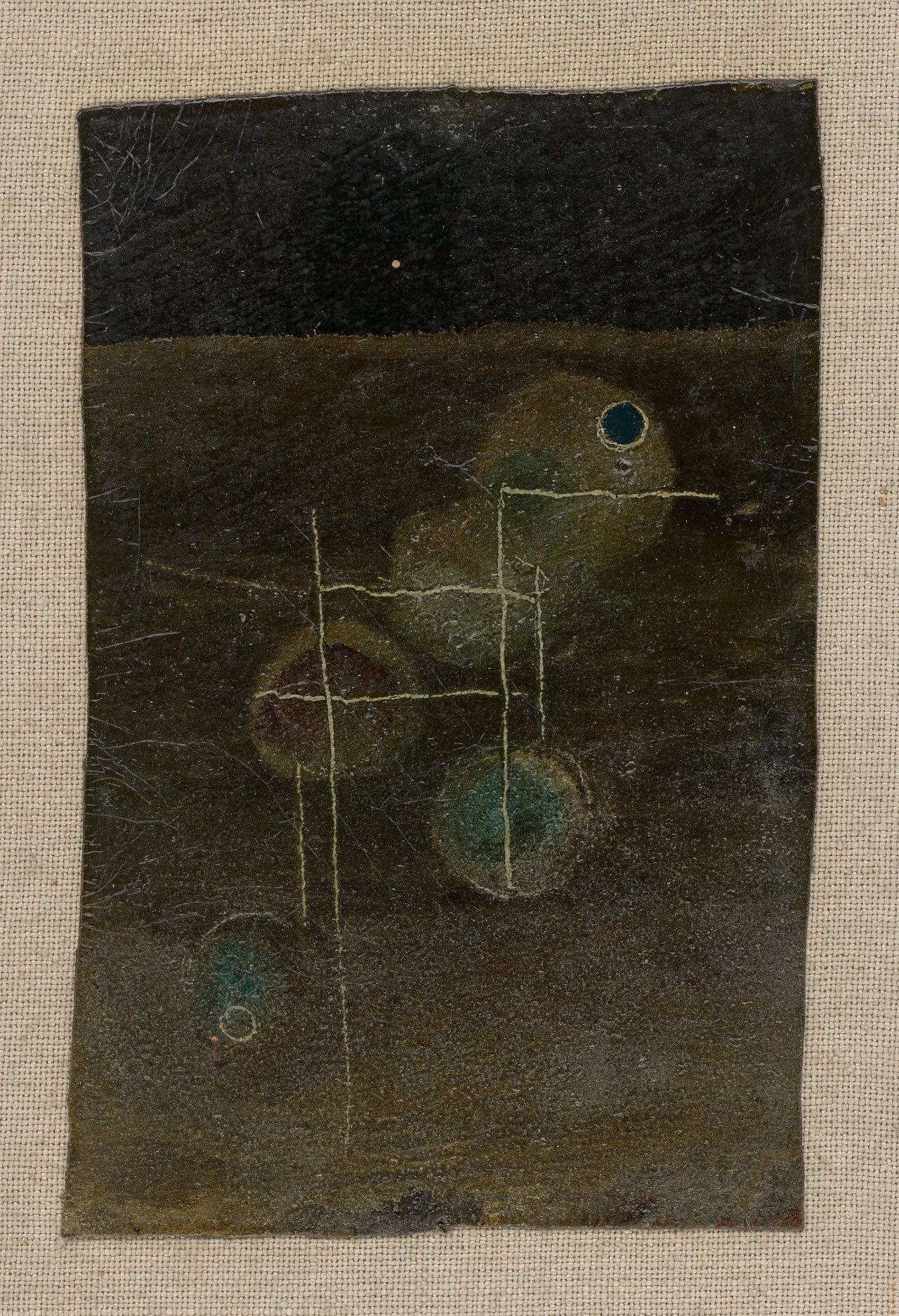 This picture shows the following artwork: Fritz Winter. 