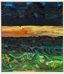 Auf diesem Bild ist das folgende Kunstwerk zu sehen: Per Kirkeby. „Himmel im Garten“. 2003.