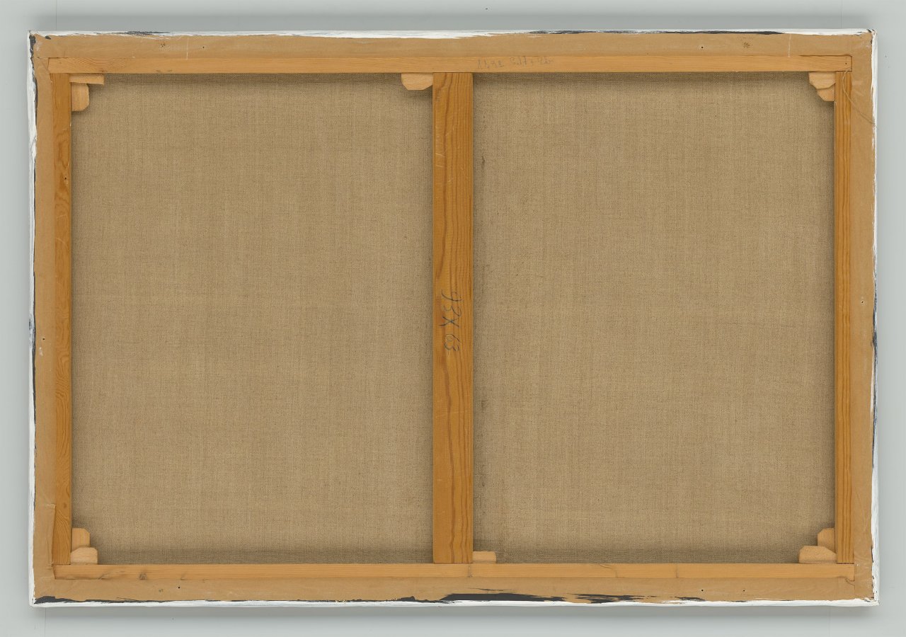 This picture shows the following artwork: Pierre Alechinsky. ”Où est Sebastien Night ?”. 1974.