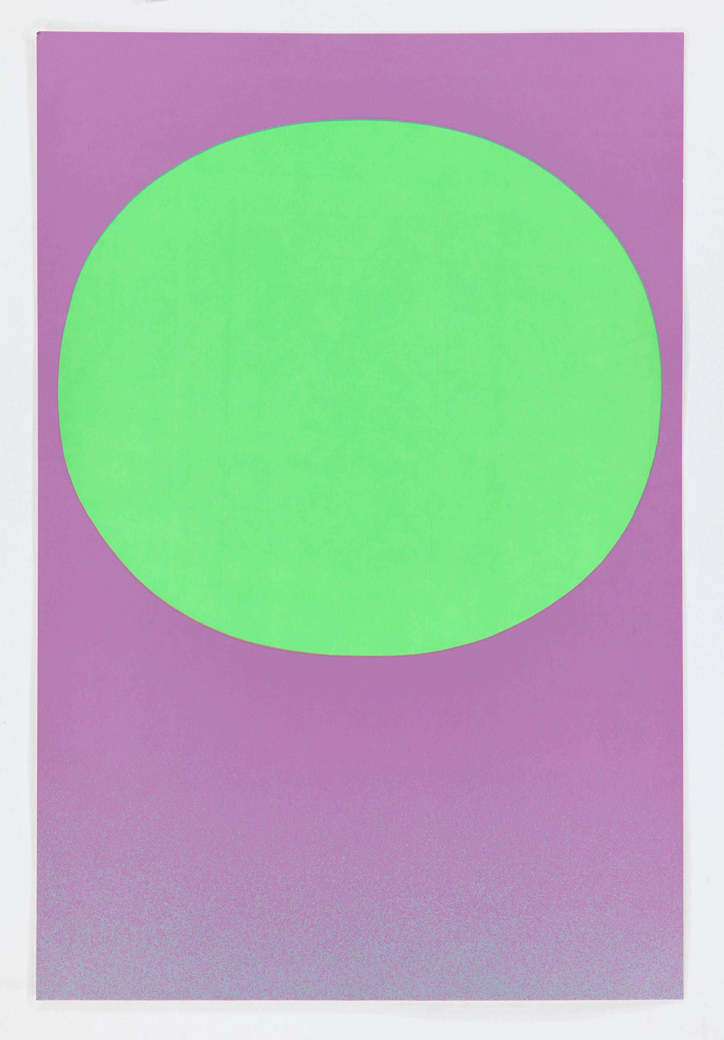Auf diesem Bild ist das folgende Kunstwerk zu sehen: Rupprecht Geiger. „Geiger – Modulation“. 1969.