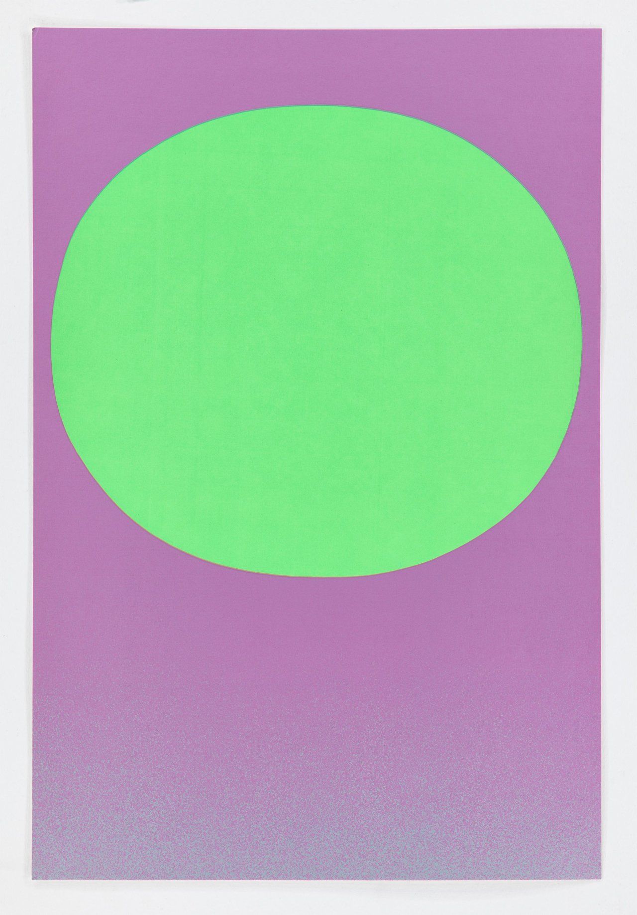 Auf diesem Bild ist das folgende Kunstwerk zu sehen: Rupprecht Geiger. „Geiger – Modulation“. 1969.