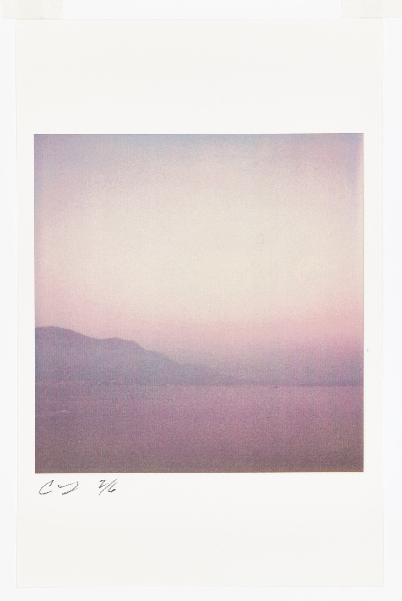 This picture shows the following artwork: Cy Twombly. Bay of Gaeta. 2005.