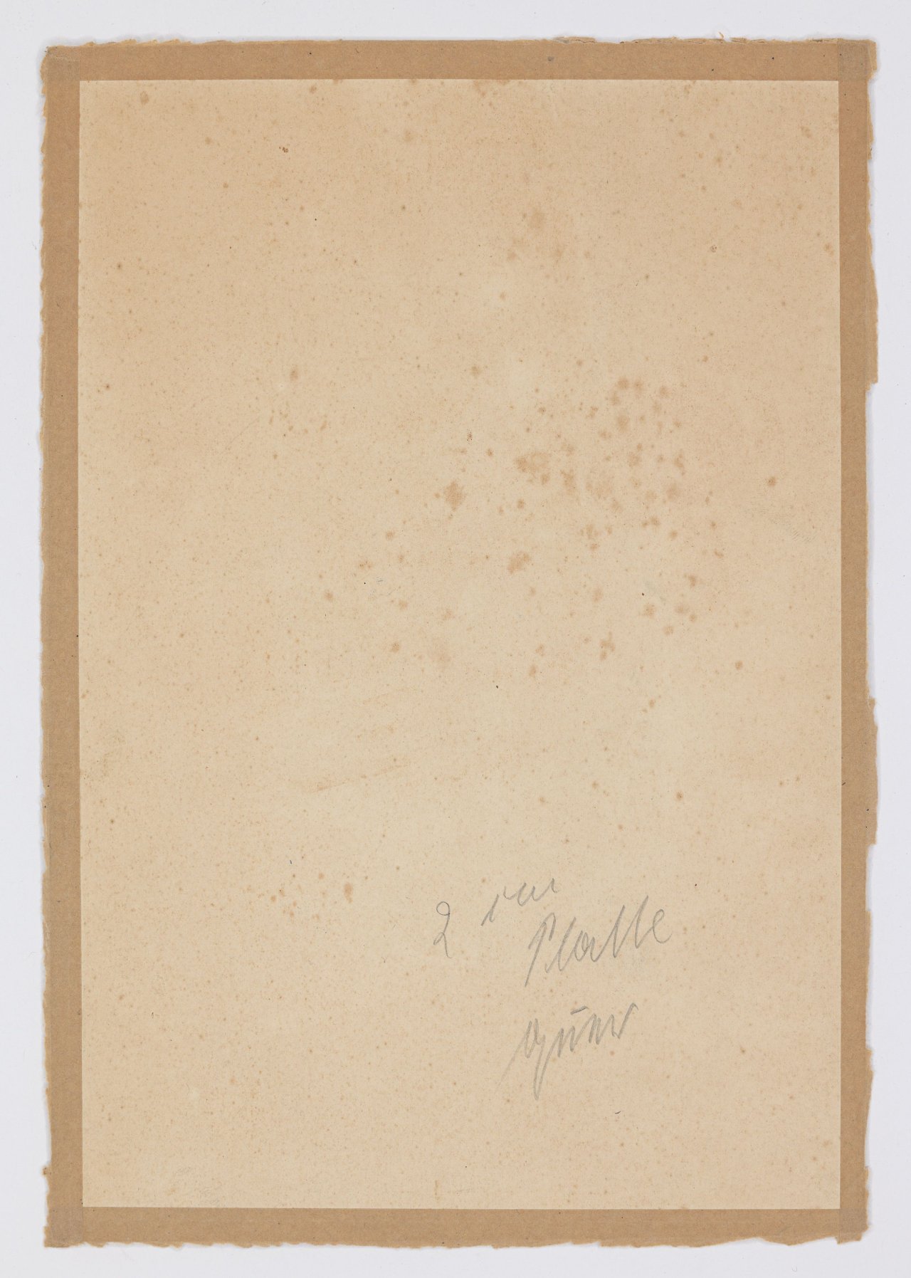 This picture shows the following artwork: Hans Reichel. Untitled. 1927.