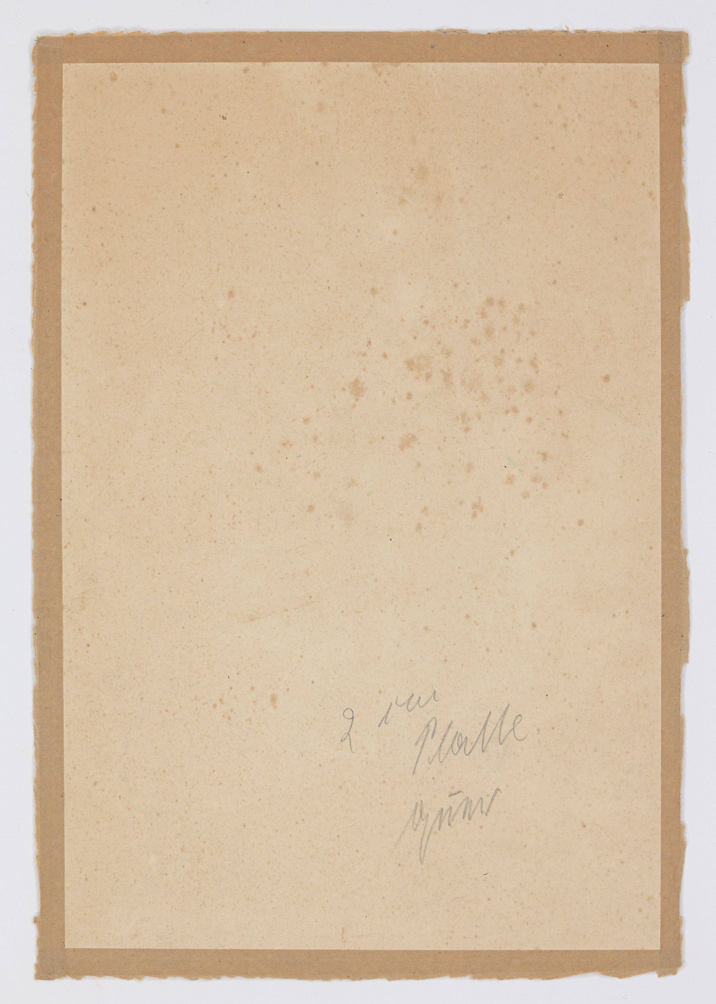 This picture shows the following artwork: Hans Reichel. Untitled. 1927.