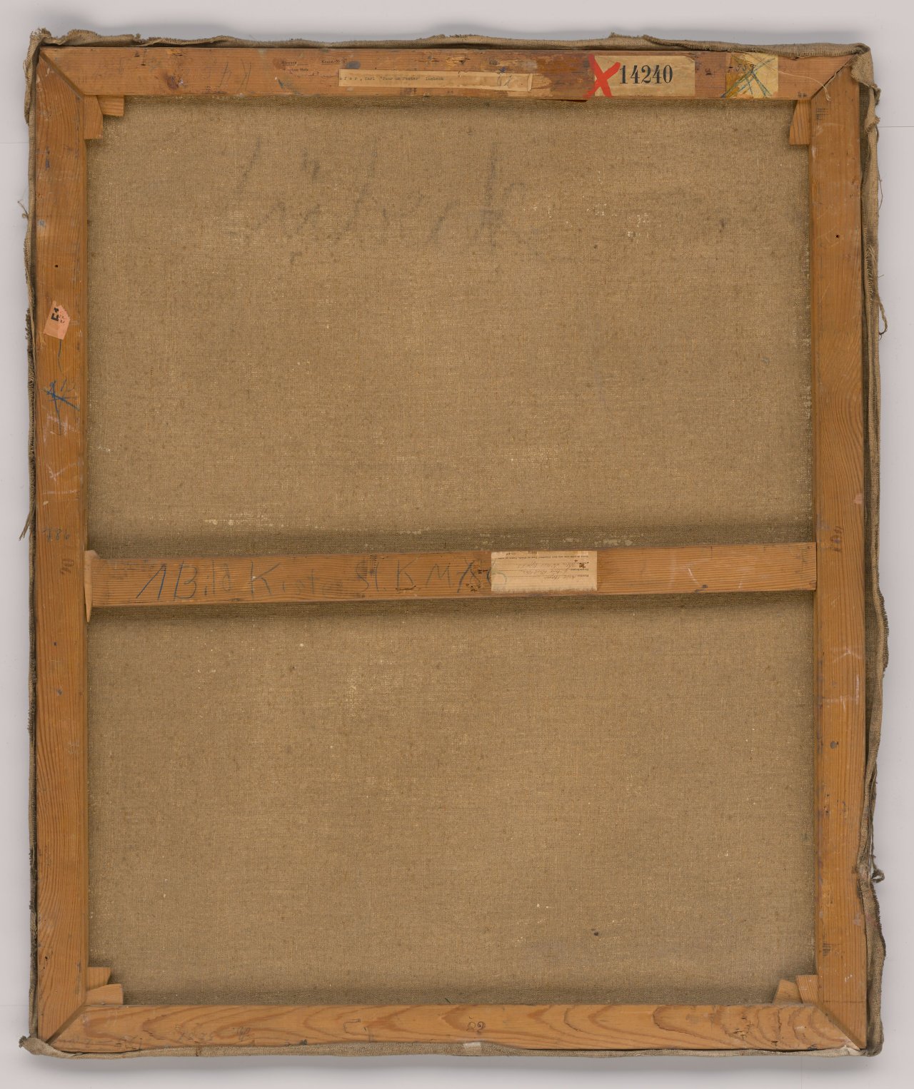 This picture shows the following artwork: Karl Hofer. ”Paar am Fenster”. 1925.