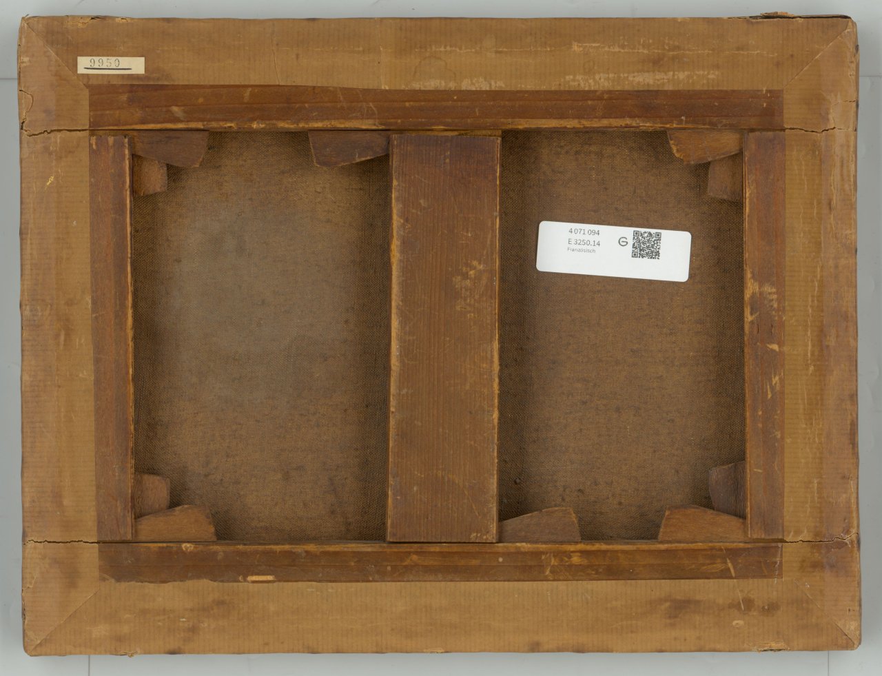 Auf diesem Bild ist das folgende Kunstwerk zu sehen:  Französisch, um 1840/60. Blick auf Le Havre.