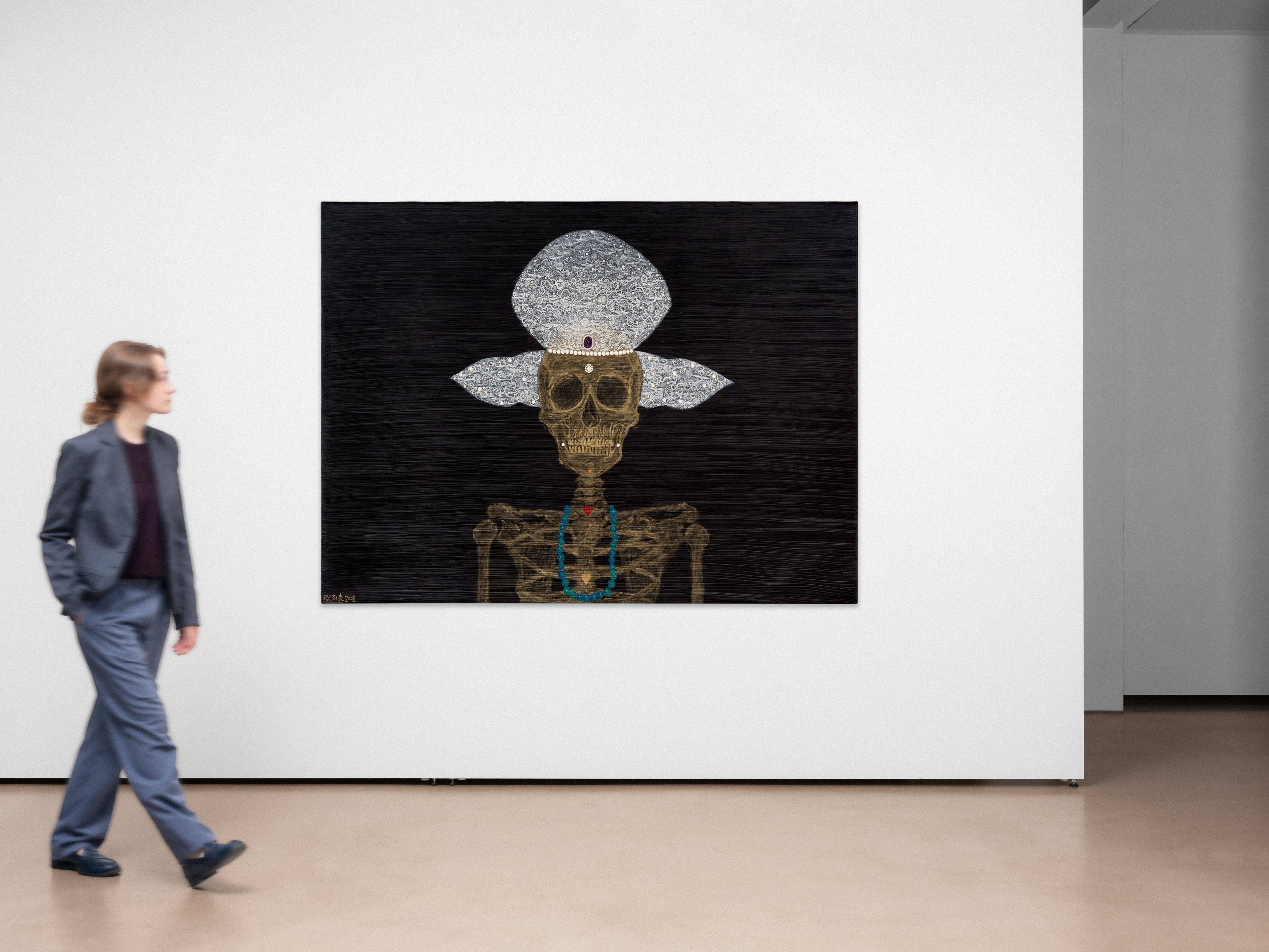 This picture shows the following artwork: Ouyang Chun. ”The King's Woman”. 2008.