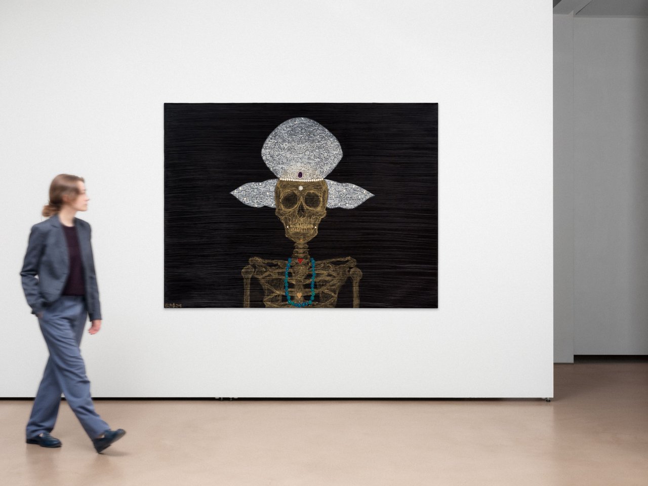This picture shows the following artwork: Ouyang Chun. ”The King's Woman”. 2008.
