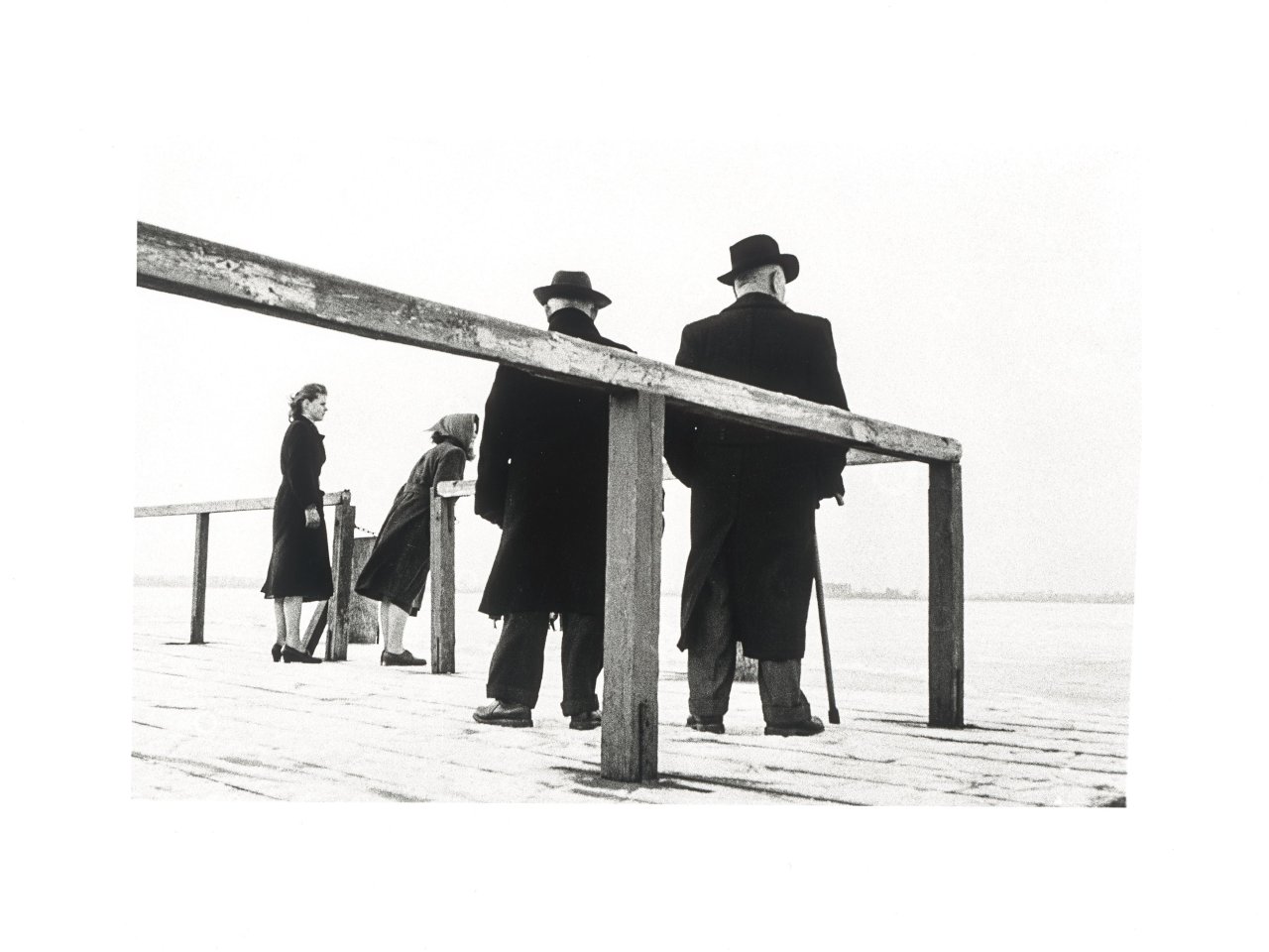 Auf diesem Bild ist das folgende Kunstwerk zu sehen: Arno Fischer. „Müritz DDR“. 1956.