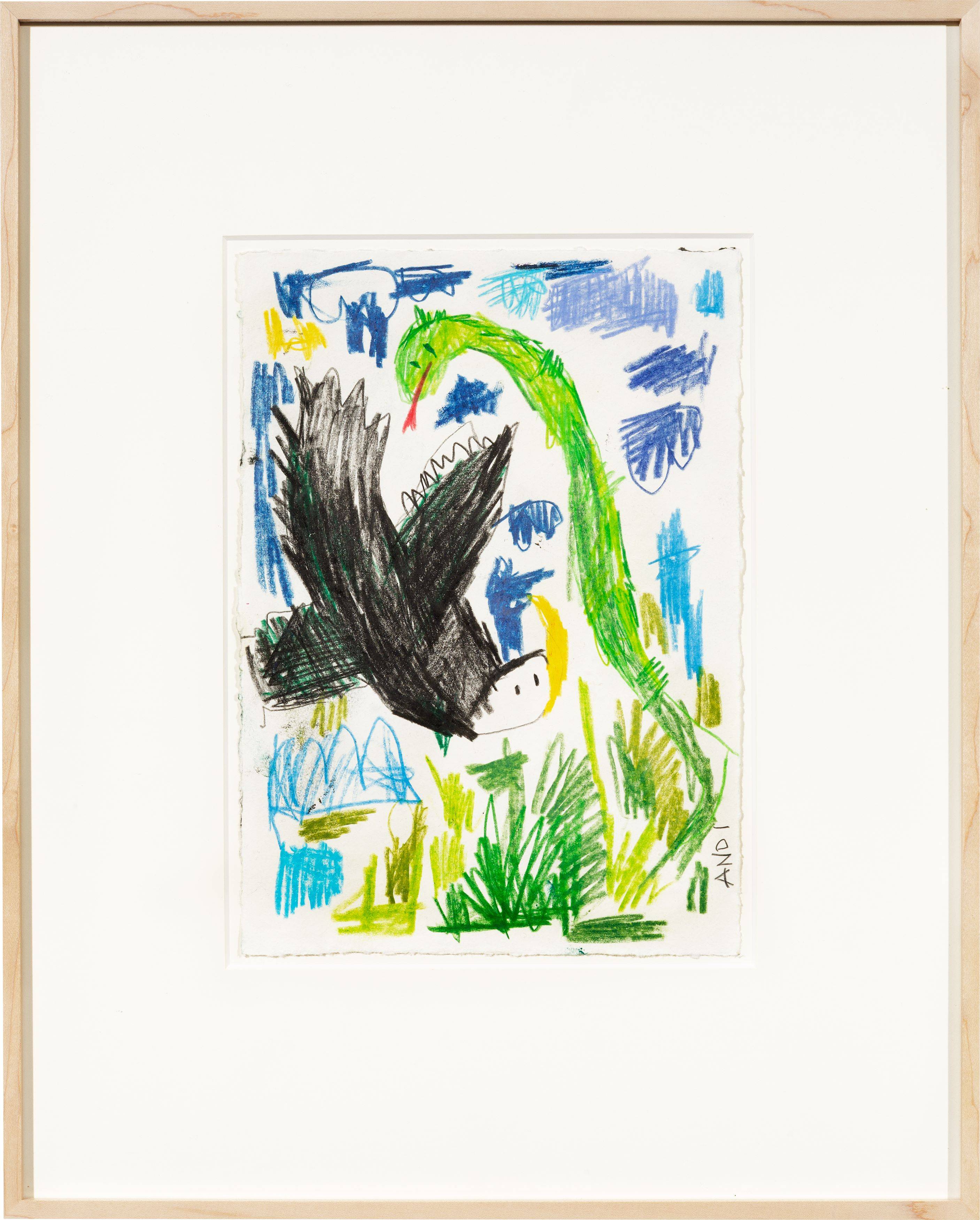 Auf diesem Bild ist das folgende Kunstwerk zu sehen: Andi Fischer. Ohne Titel. 2025.