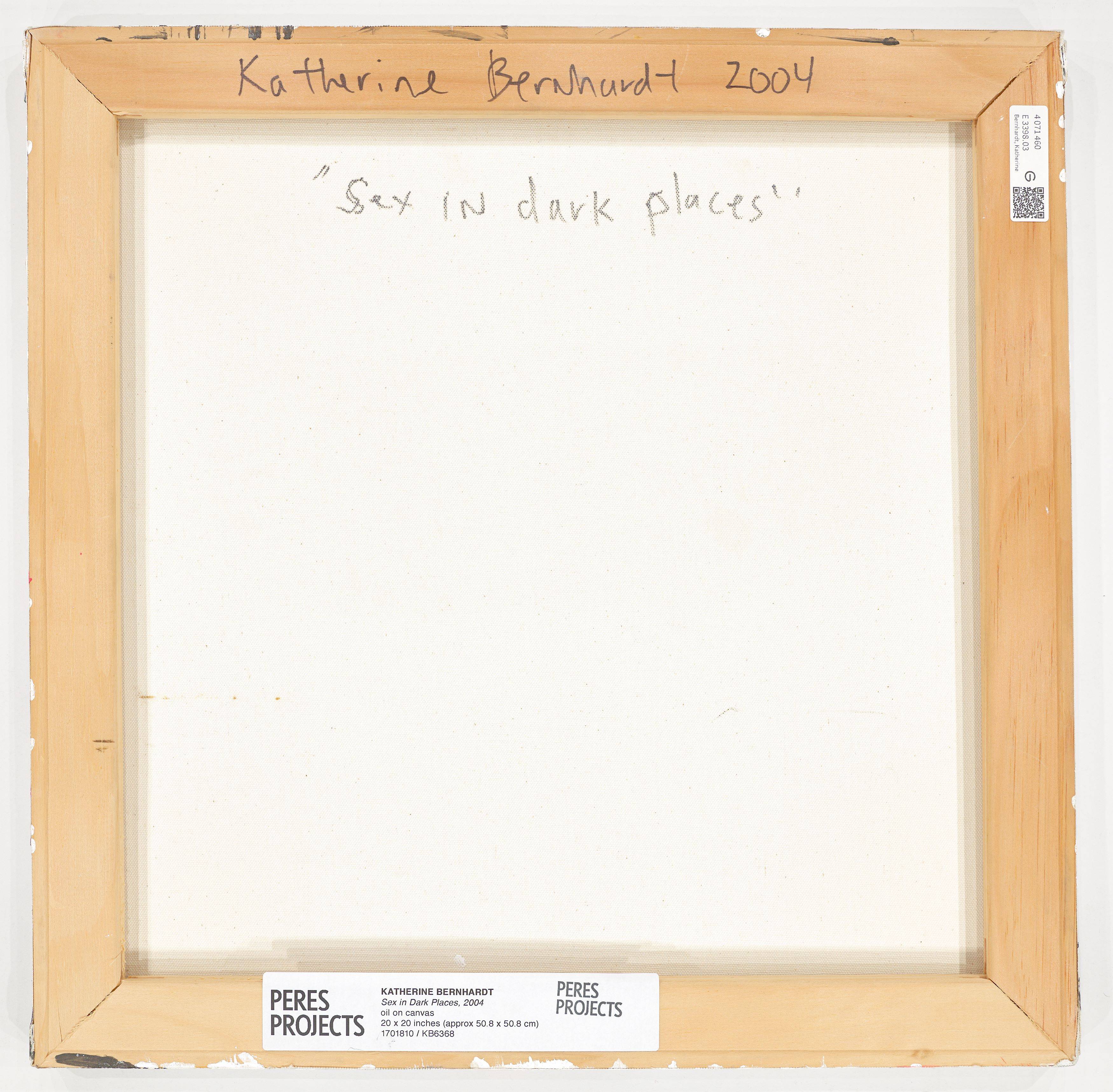 Auf diesem Bild ist das folgende Kunstwerk zu sehen: Katherine Bernhardt. „Sex in dark places“. 2004.