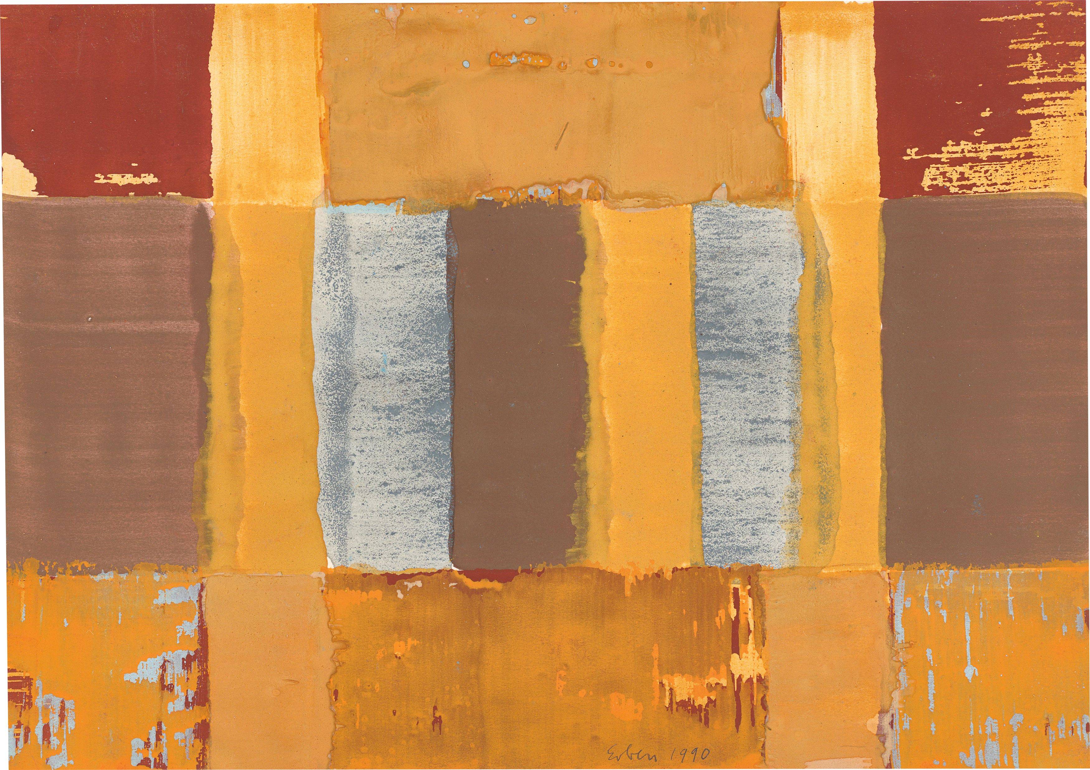 Auf diesem Bild ist das folgende Kunstwerk zu sehen: Ulrich Erben. Ohne Titel. 1990.