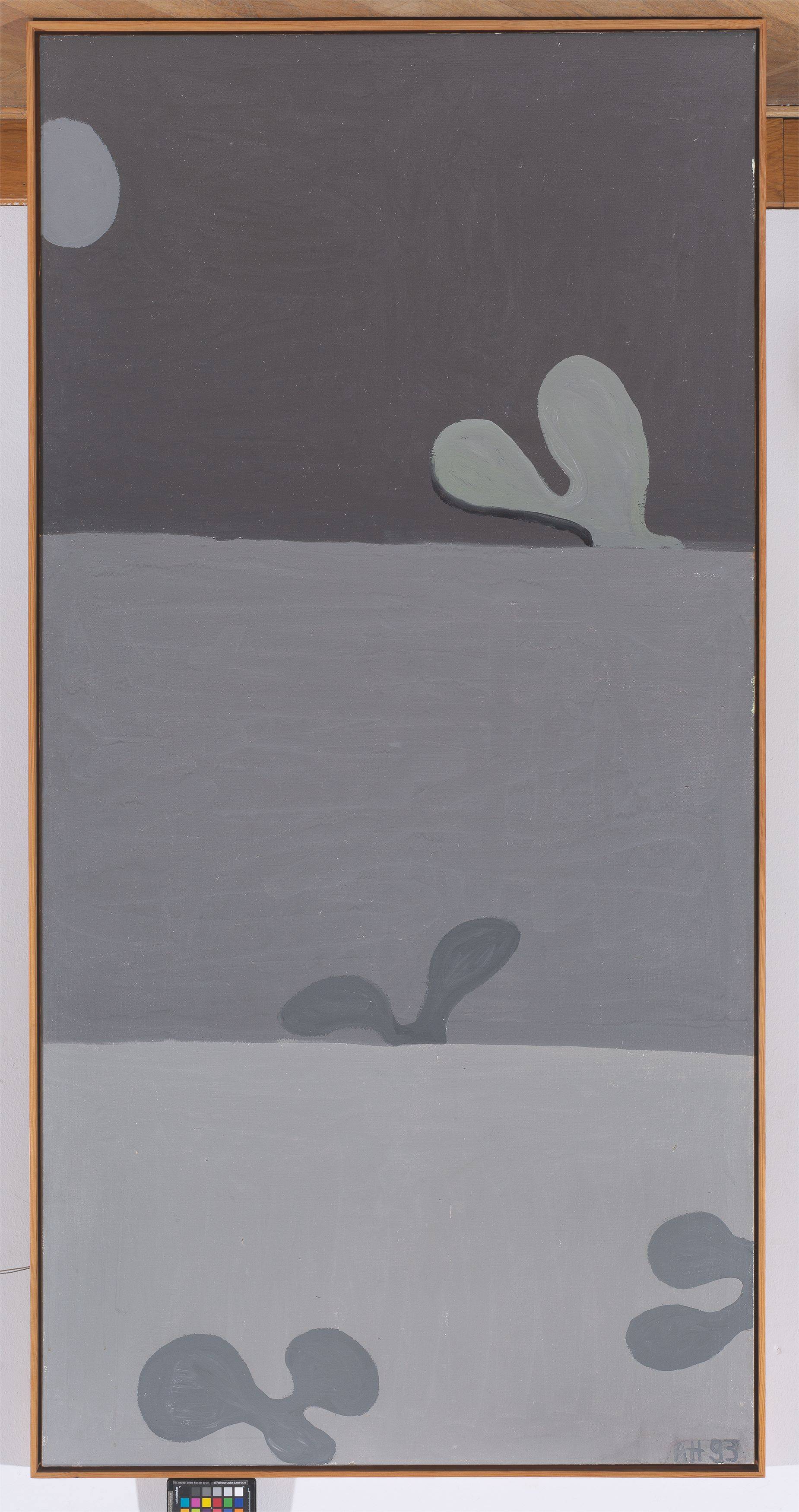 Auf diesem Bild ist das folgende Kunstwerk zu sehen: Anton Henning. Ohne Titel. 1993.