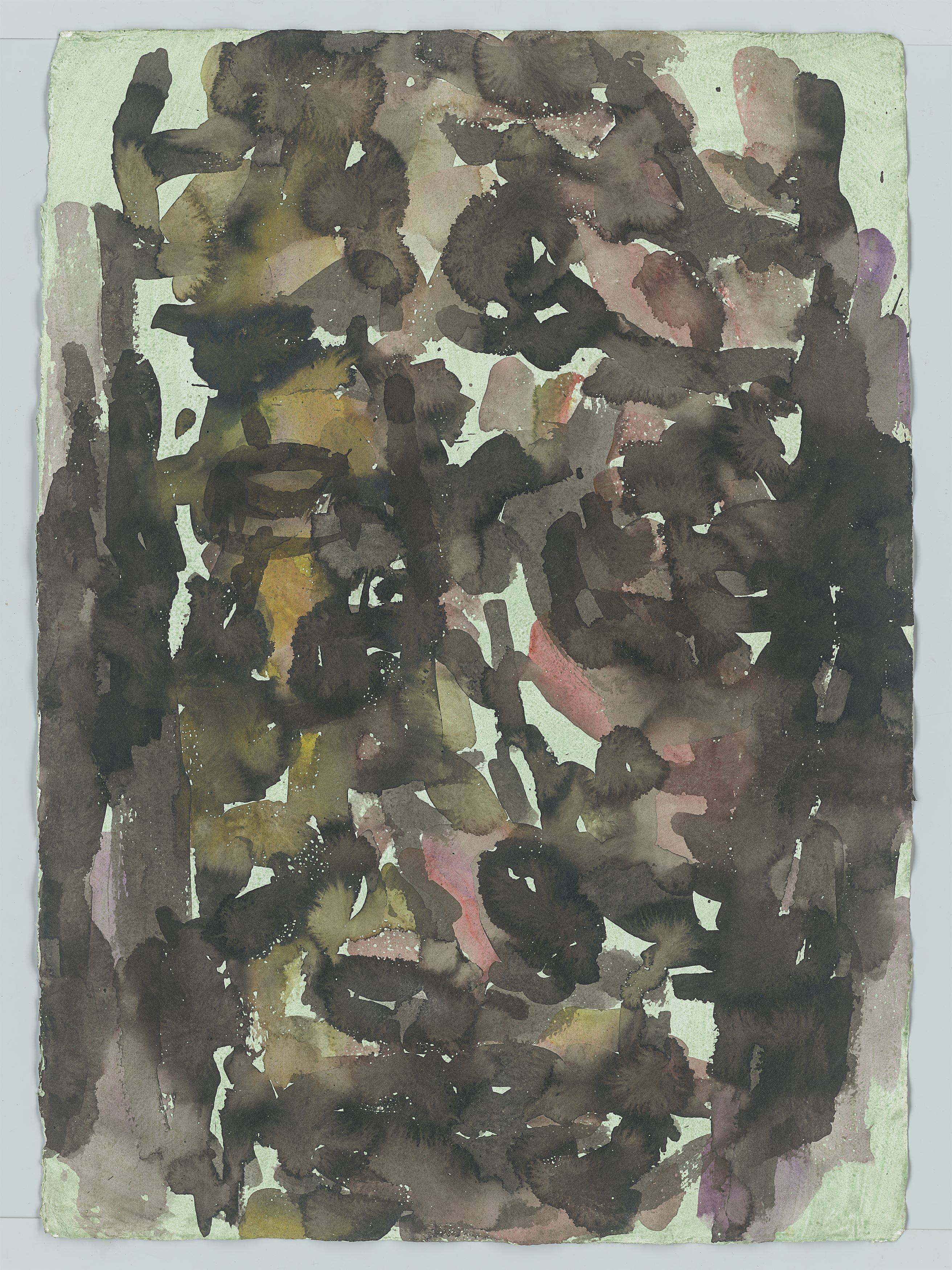 This picture shows the following artwork:  Marwan. Head. 1991.