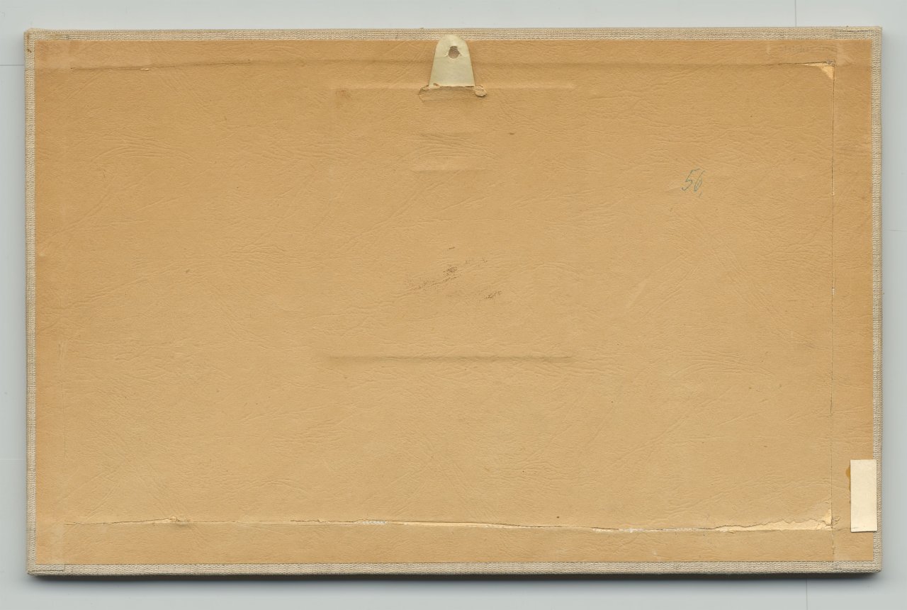 This picture shows the following artwork: Gerhard Altenbourg. ”Welches Dorf”. 1956.