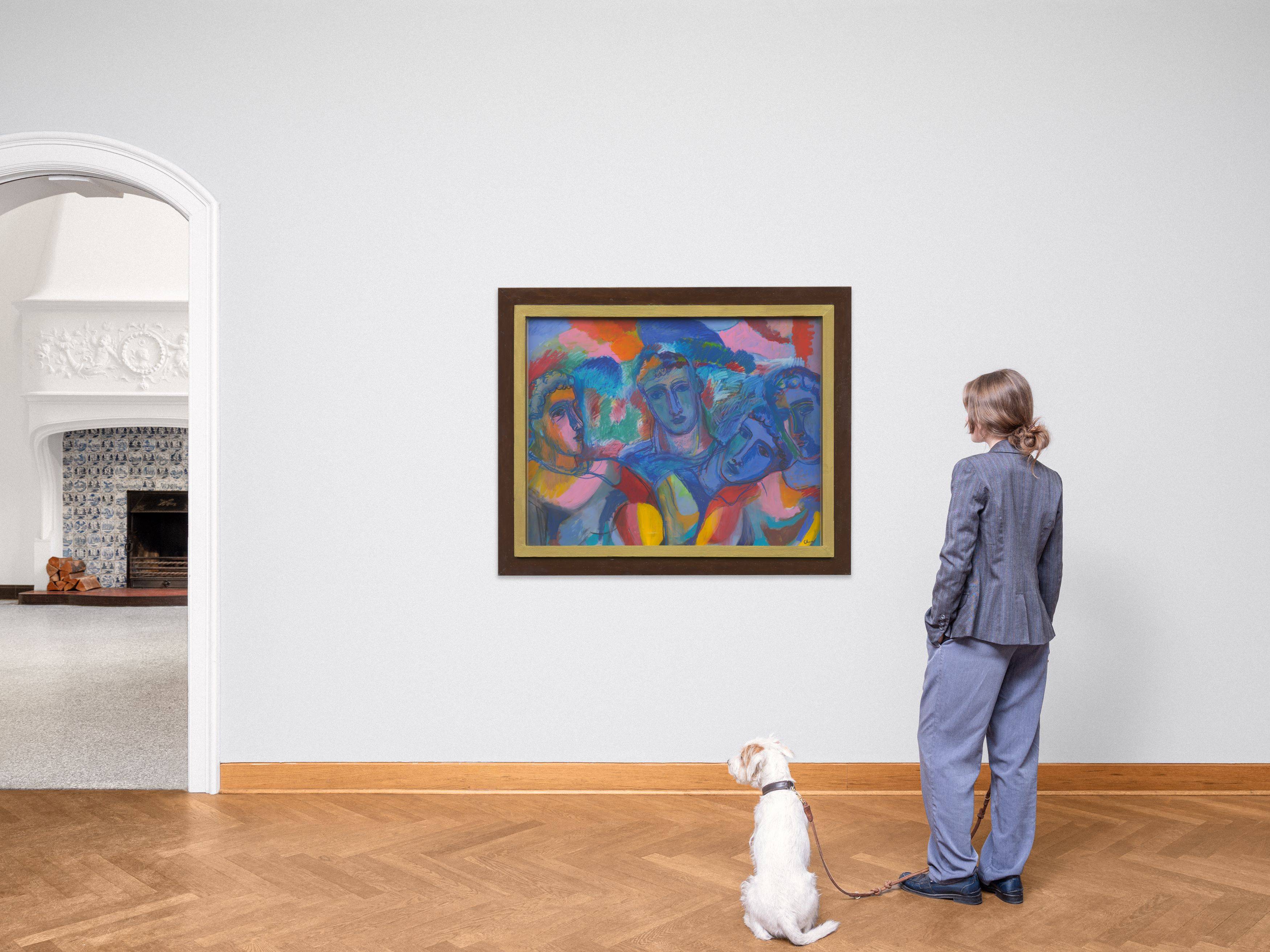 Auf diesem Bild ist das folgende Kunstwerk zu sehen: Sandro Chia. Ohne Titel. 1998.