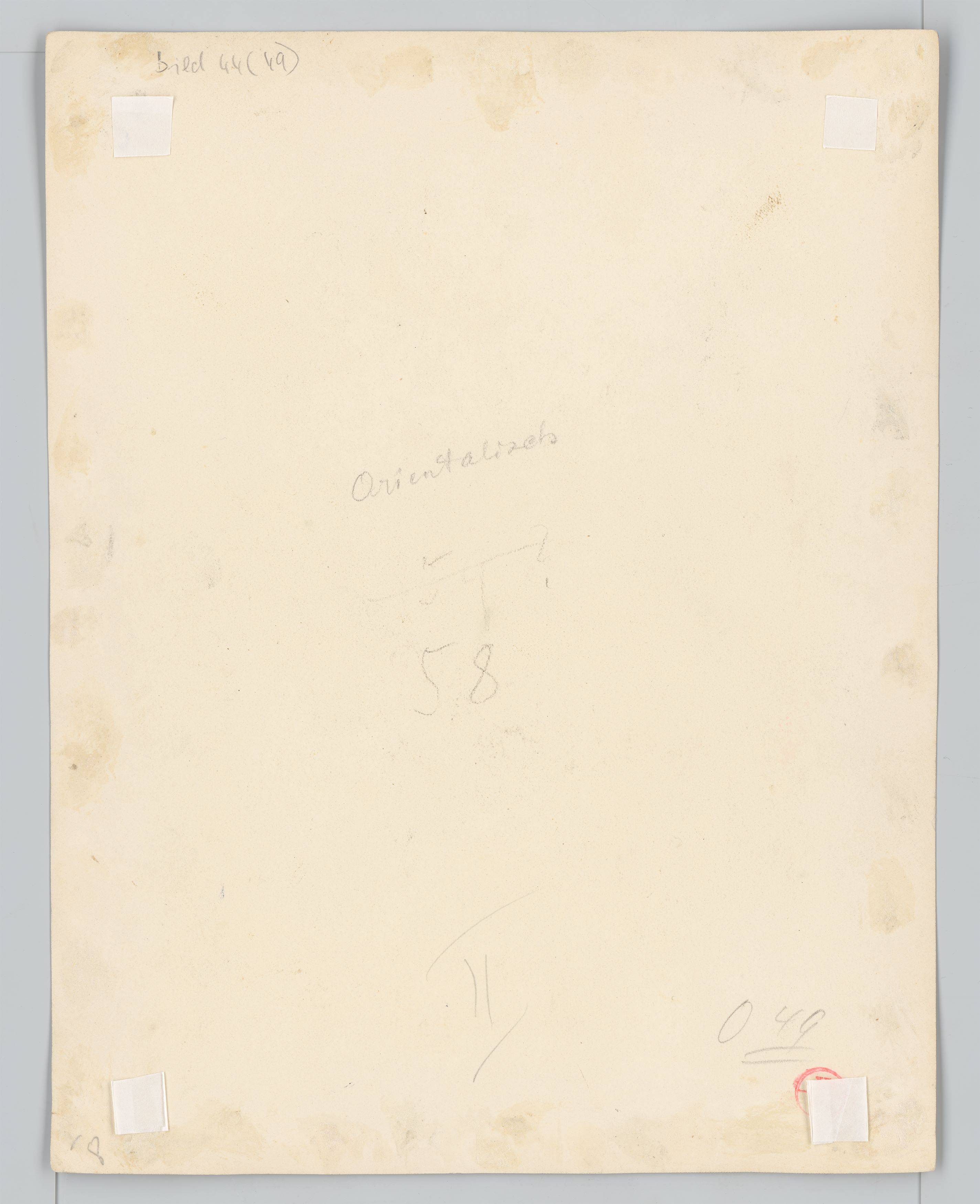 Auf diesem Bild ist das folgende Kunstwerk zu sehen: Helmar Lerski (d.i. Schmuklerski, Israel). Aus „Jüdische Köpfe / Araber und Juden“, 1931–1935.