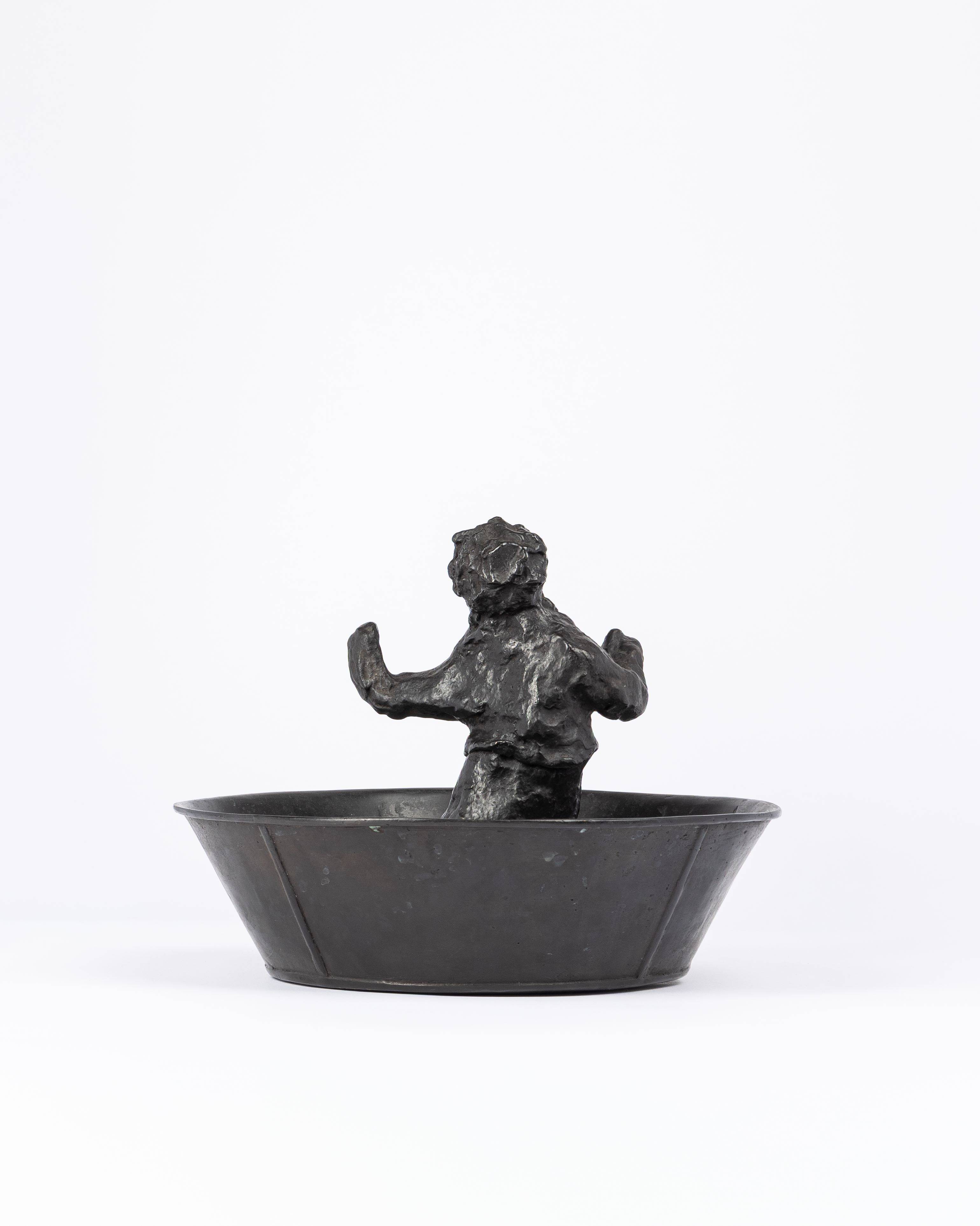 Auf diesem Bild ist das folgende Kunstwerk zu sehen: Donald Baechler. Untitled (Bather). 1992.
