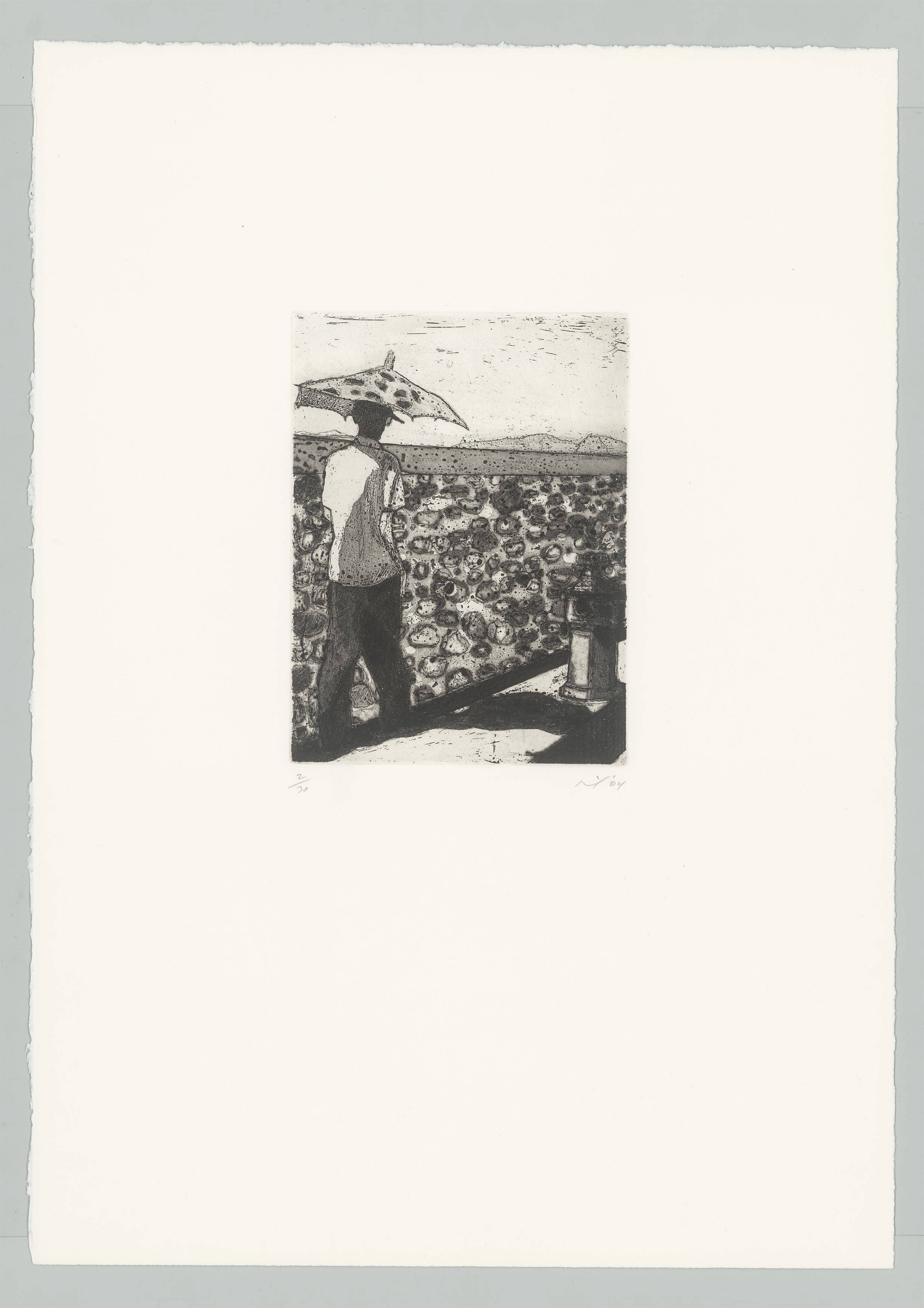 Auf diesem Bild ist das folgende Kunstwerk zu sehen: Peter Doig. „Lapeyrouse Wall“. 2004.