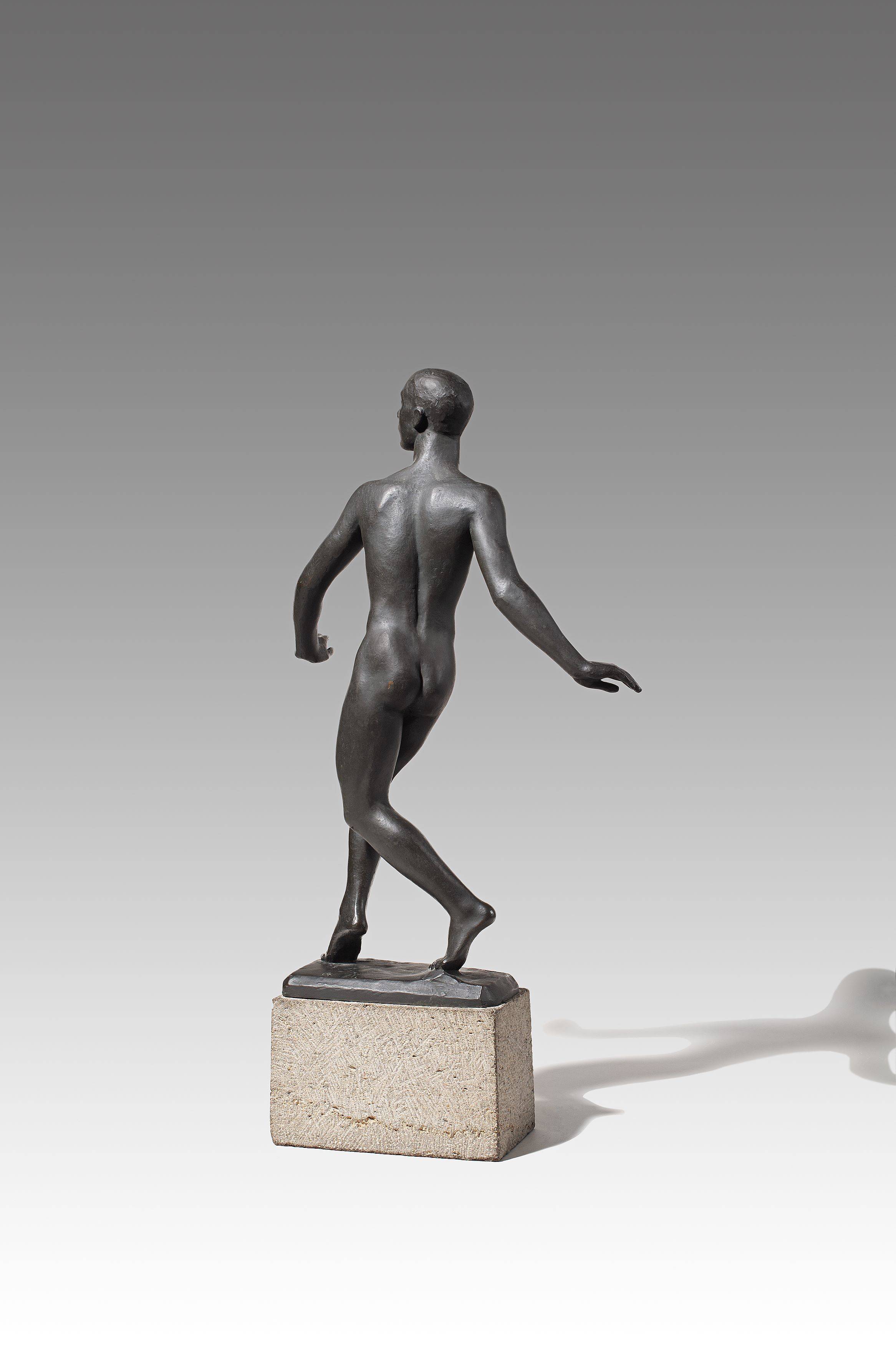 This picture shows the following artwork: Georg Kolbe. ”Tänzer Nijinsky”. 1913/19.