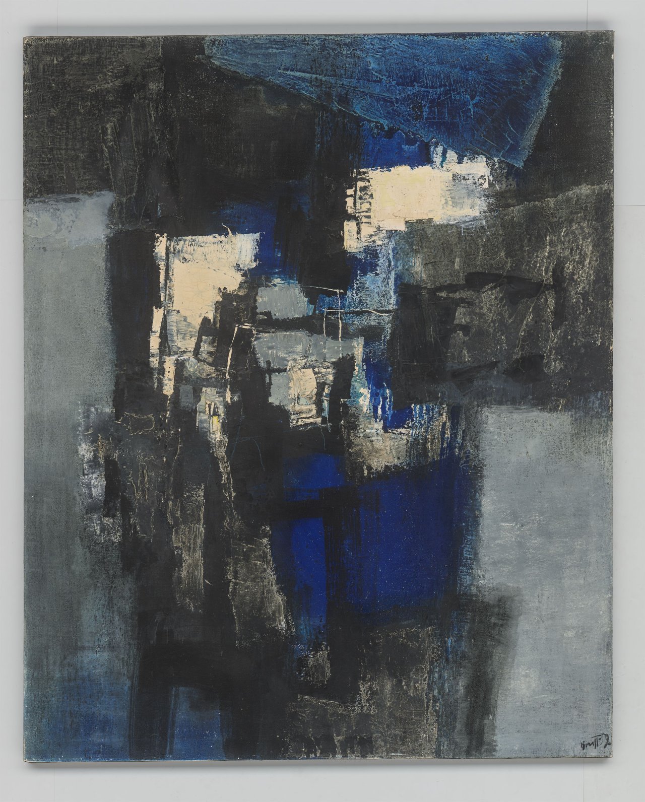 Auf diesem Bild ist das folgende Kunstwerk zu sehen: Karl Friedrich Brust. „Aufsteigend 59“. 1959.