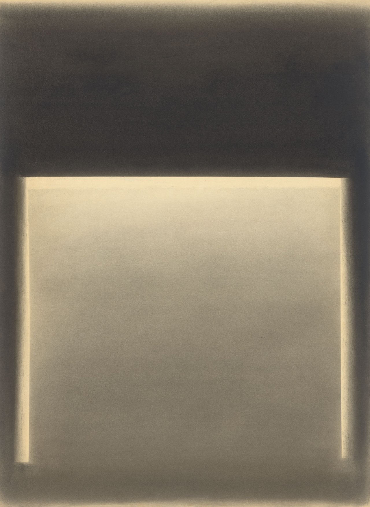 This picture shows the following artwork: Rupprecht Geiger. Untitled. 1964.