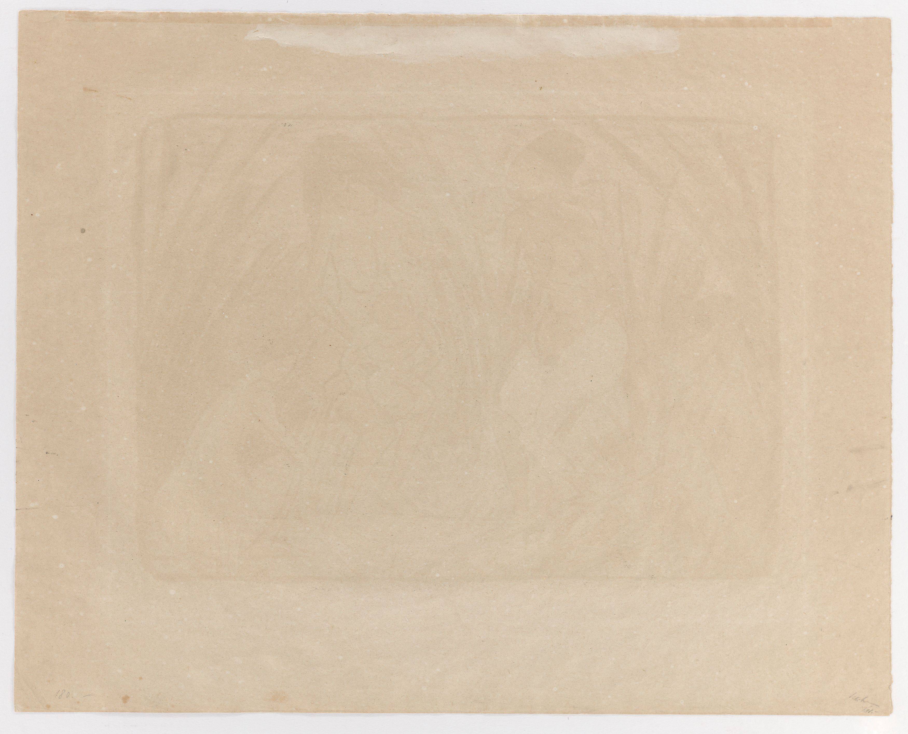 This picture shows the following artwork: Otto Mueller. ”Auffindung des Moses”. Circa 1920.