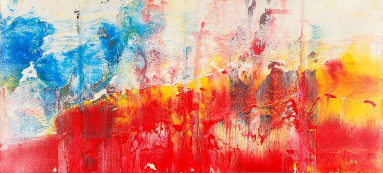 This picture shows the following artwork: Gerhard Richter. ”Eis”. 1981.