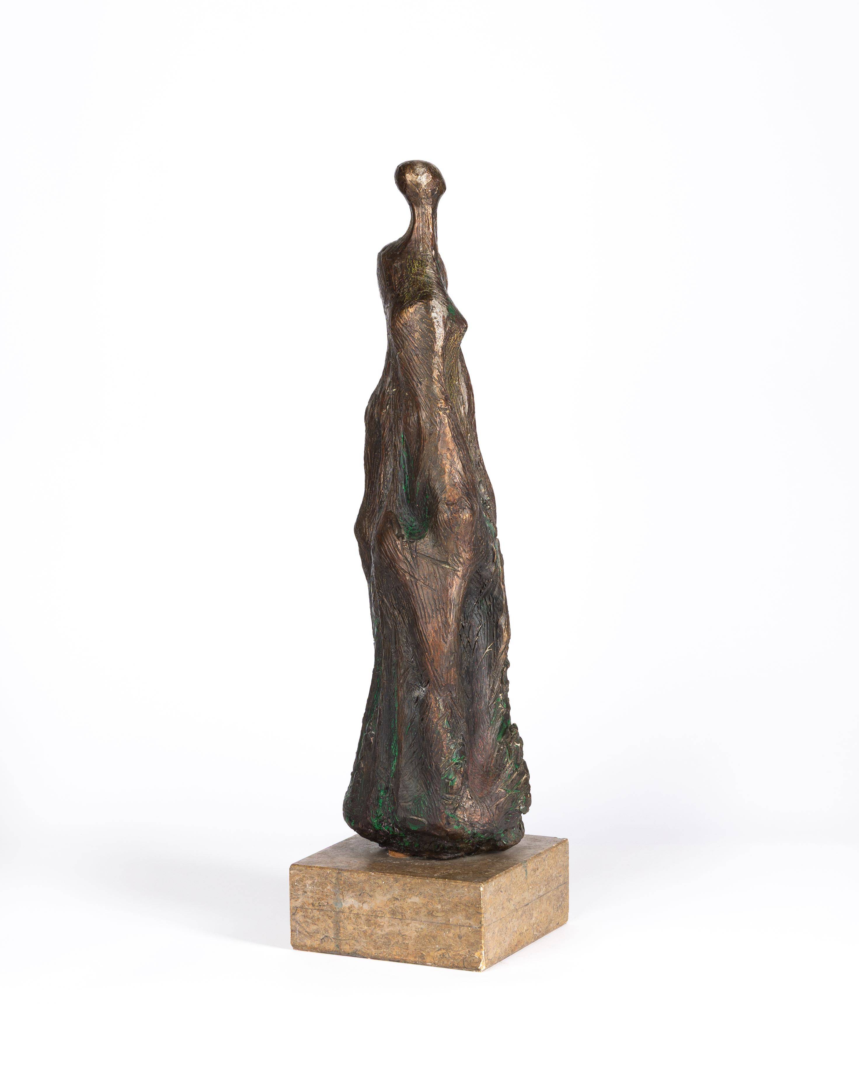 Auf diesem Bild ist das folgende Kunstwerk zu sehen: Theo Balden. „Aufrechte I“. 1988.