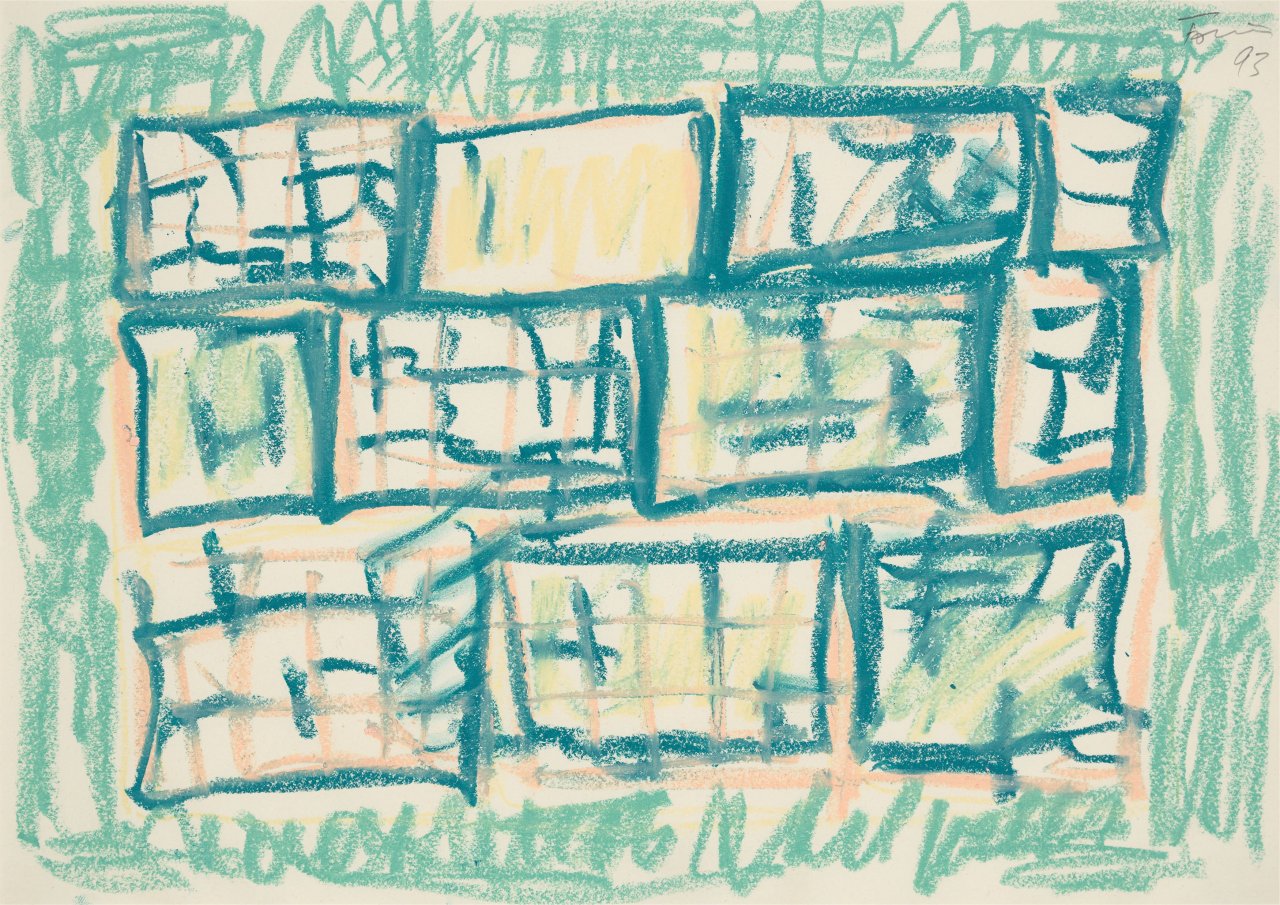 Auf diesem Bild ist das folgende Kunstwerk zu sehen: Günther Förg. Ohne Titel. 1993.