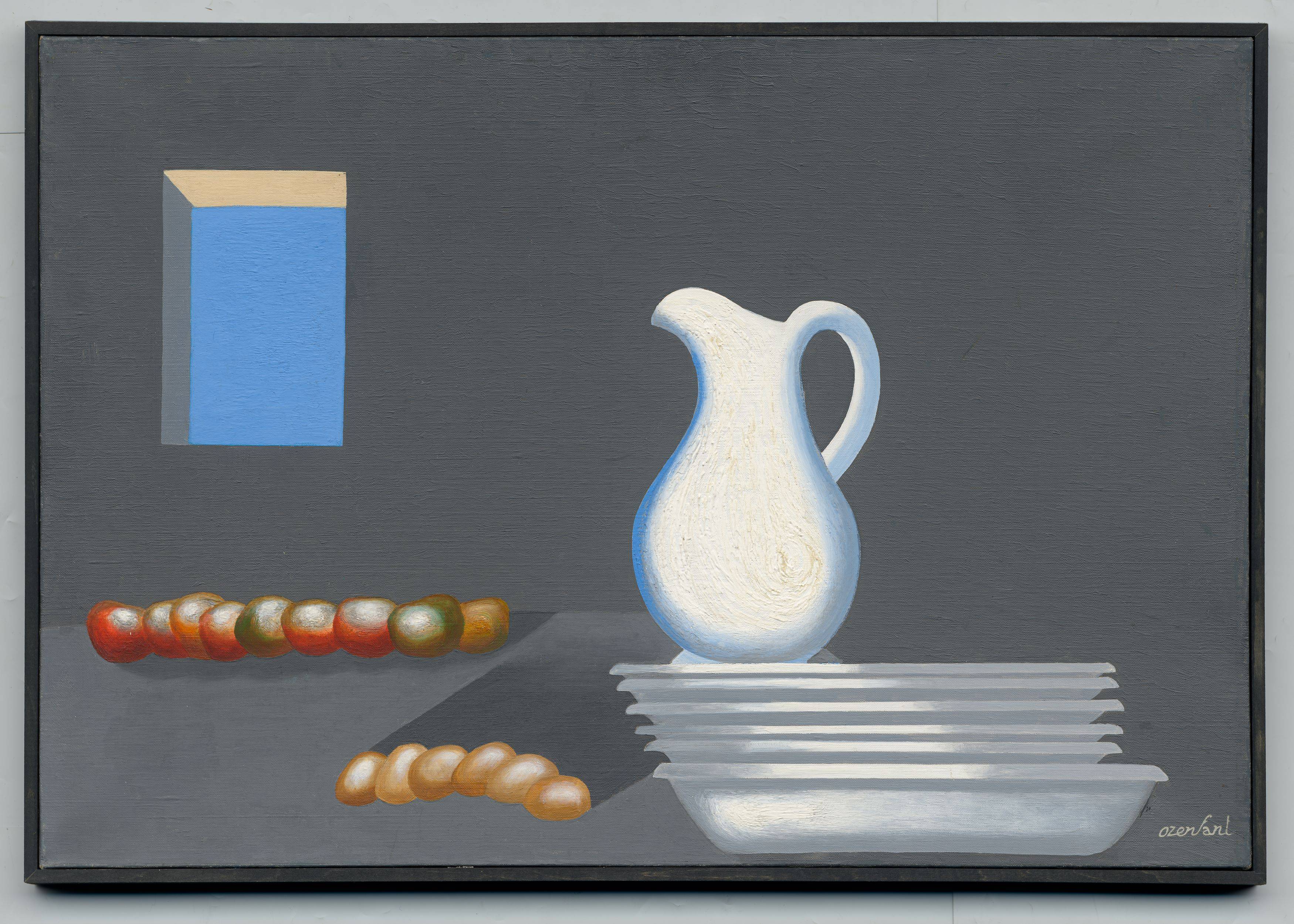 This picture shows the following artwork: Amédée Ozenfant. ”Cuisine”. 1959.