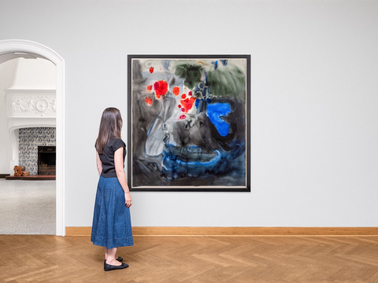 This picture shows the following artwork: Herbert Brandl. Untitled. 1993.