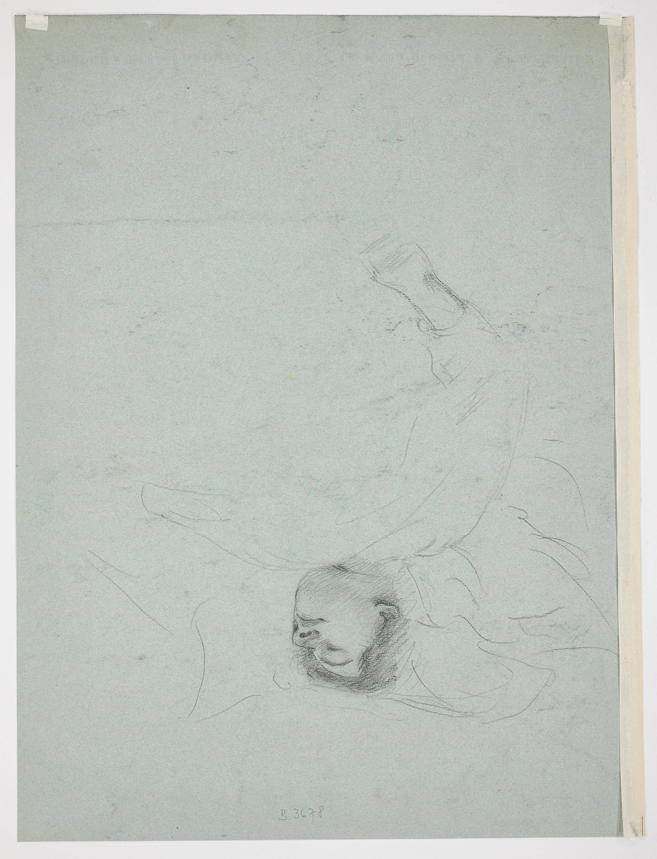 This picture shows the following artwork: Lovis Corinth. Sleeping woman (Charlotte Berend-Corinth). 1909.