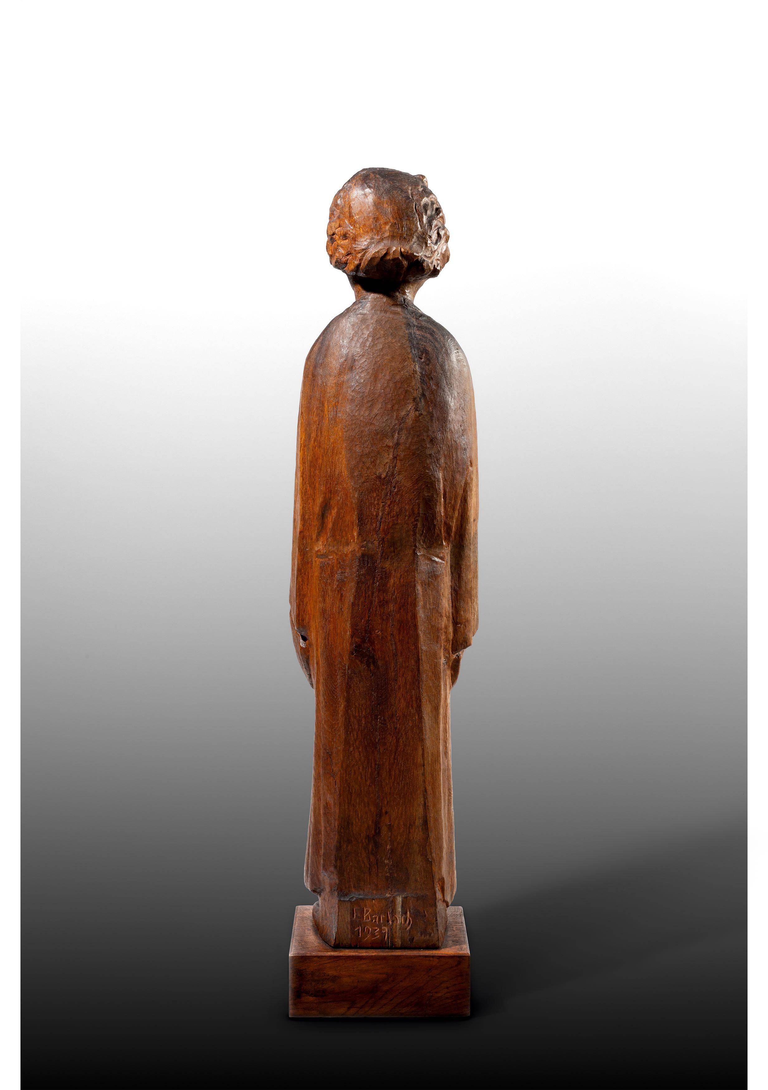 Auf diesem Bild ist das folgende Kunstwerk zu sehen: Ernst Barlach. „Der Sänger“. 1931.