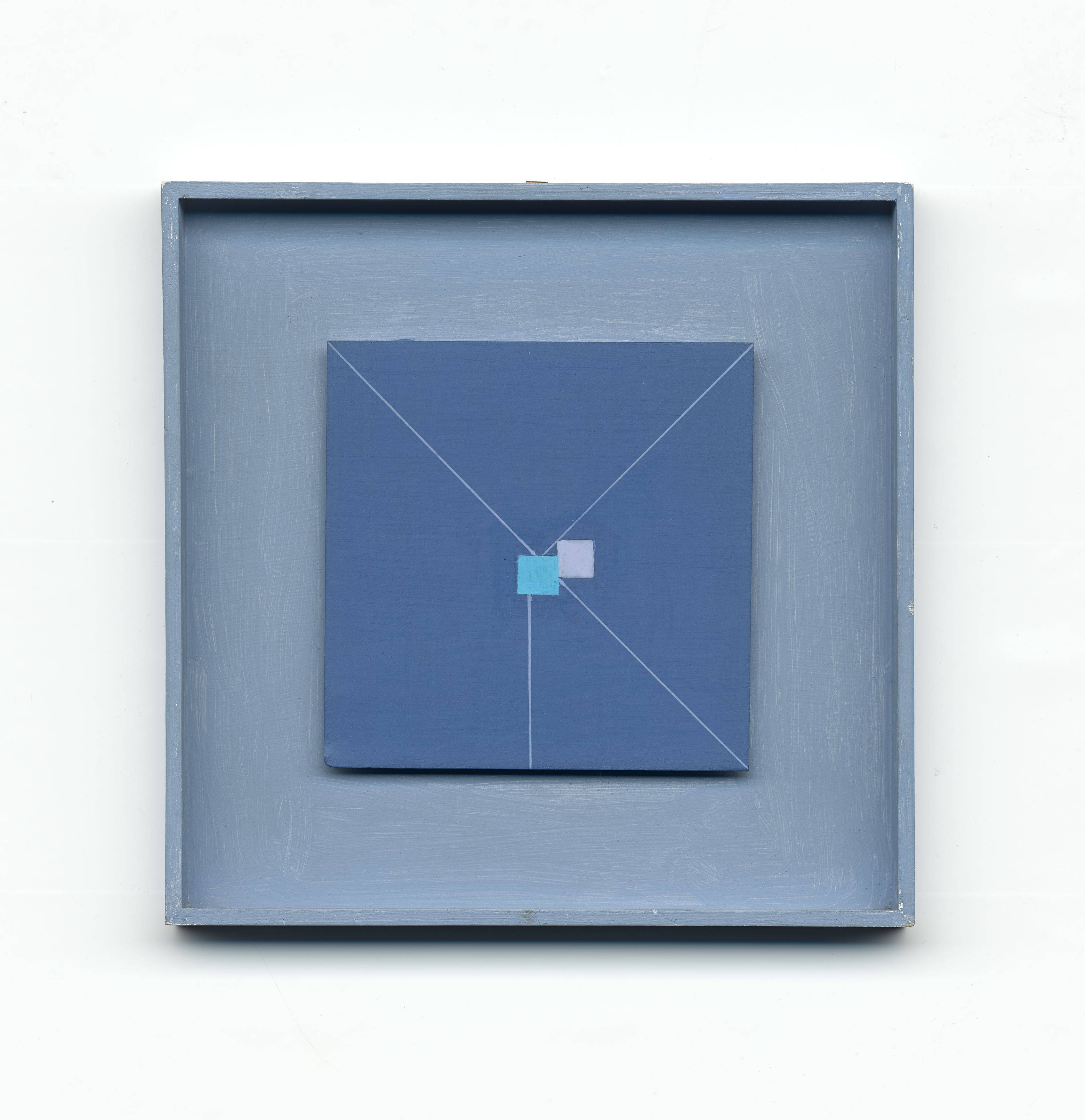 Auf diesem Bild ist das folgende Kunstwerk zu sehen: Henryk Stażewski. Ohne Titel. 1980.
