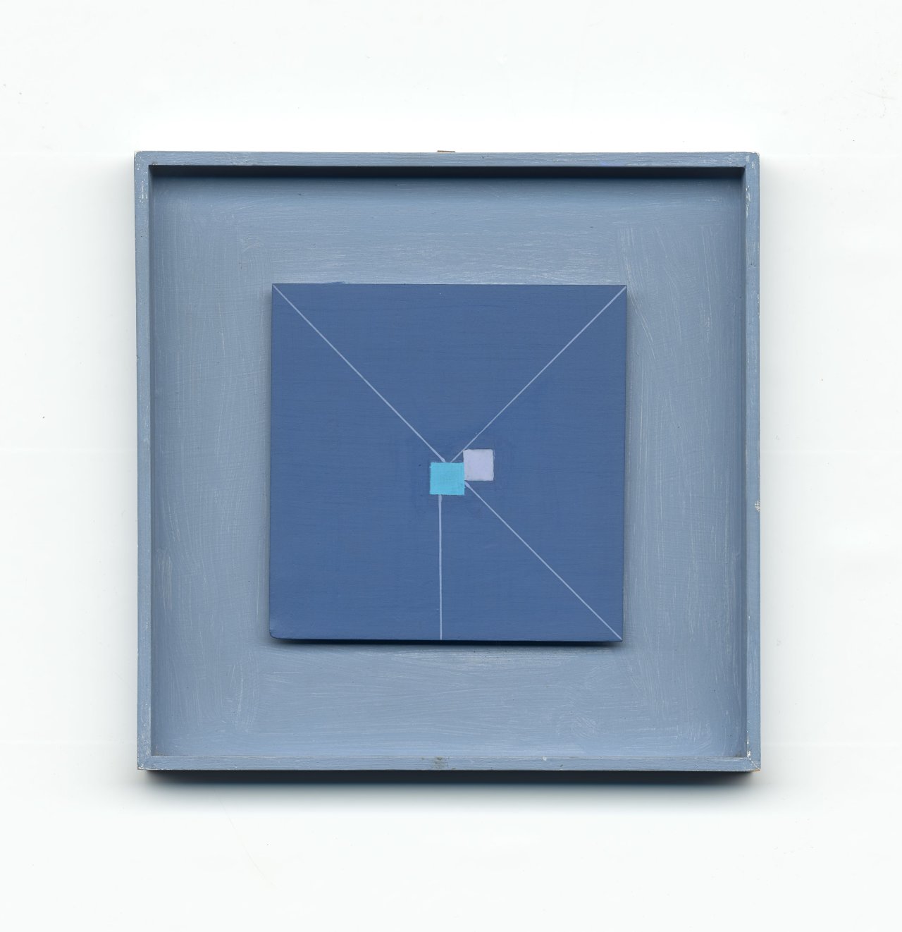 Auf diesem Bild ist das folgende Kunstwerk zu sehen: Henryk Stażewski. Ohne Titel. 1980.