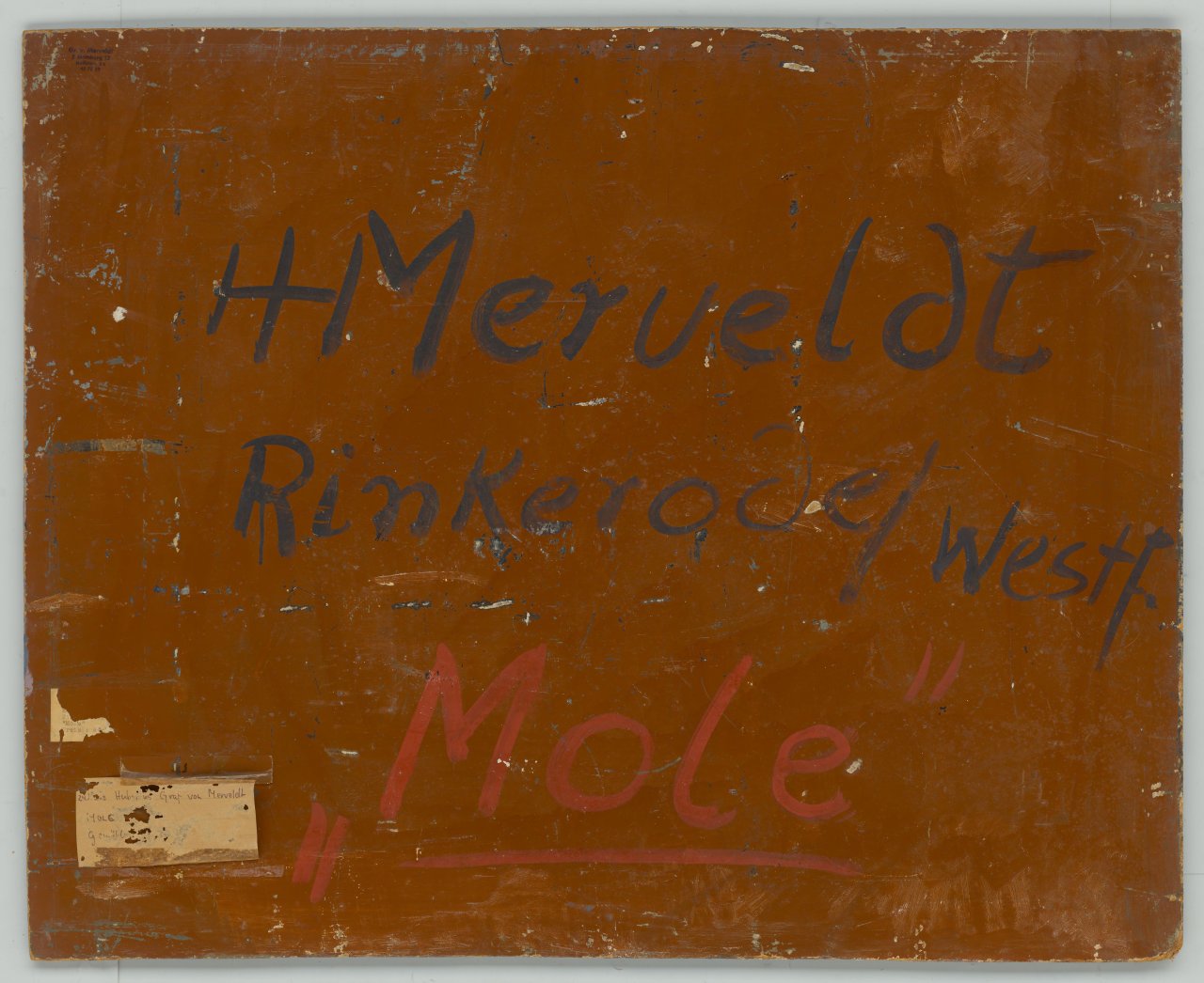This picture shows the following artwork: Hanns Hubertus Count von Merveldt. ”Mole”. 1948.