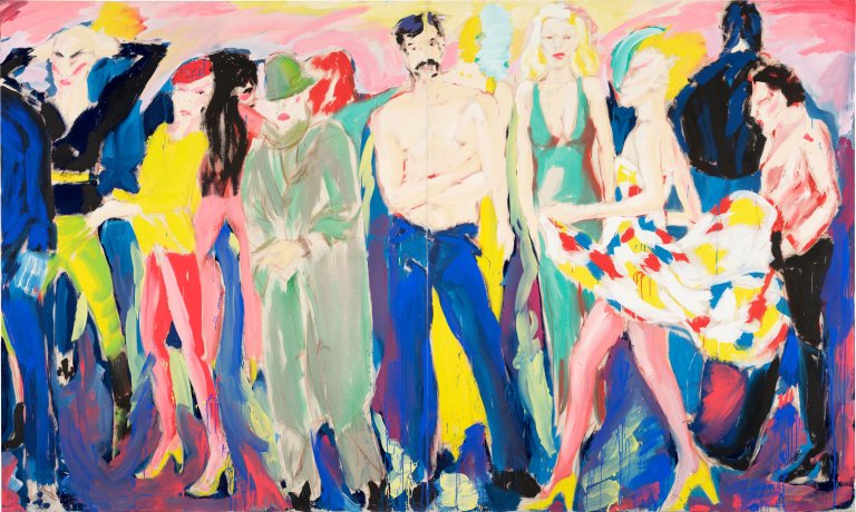 Auf diesem Bild ist das folgende Kunstwerk zu sehen: „Exhibitionism / Fun“. 1979.