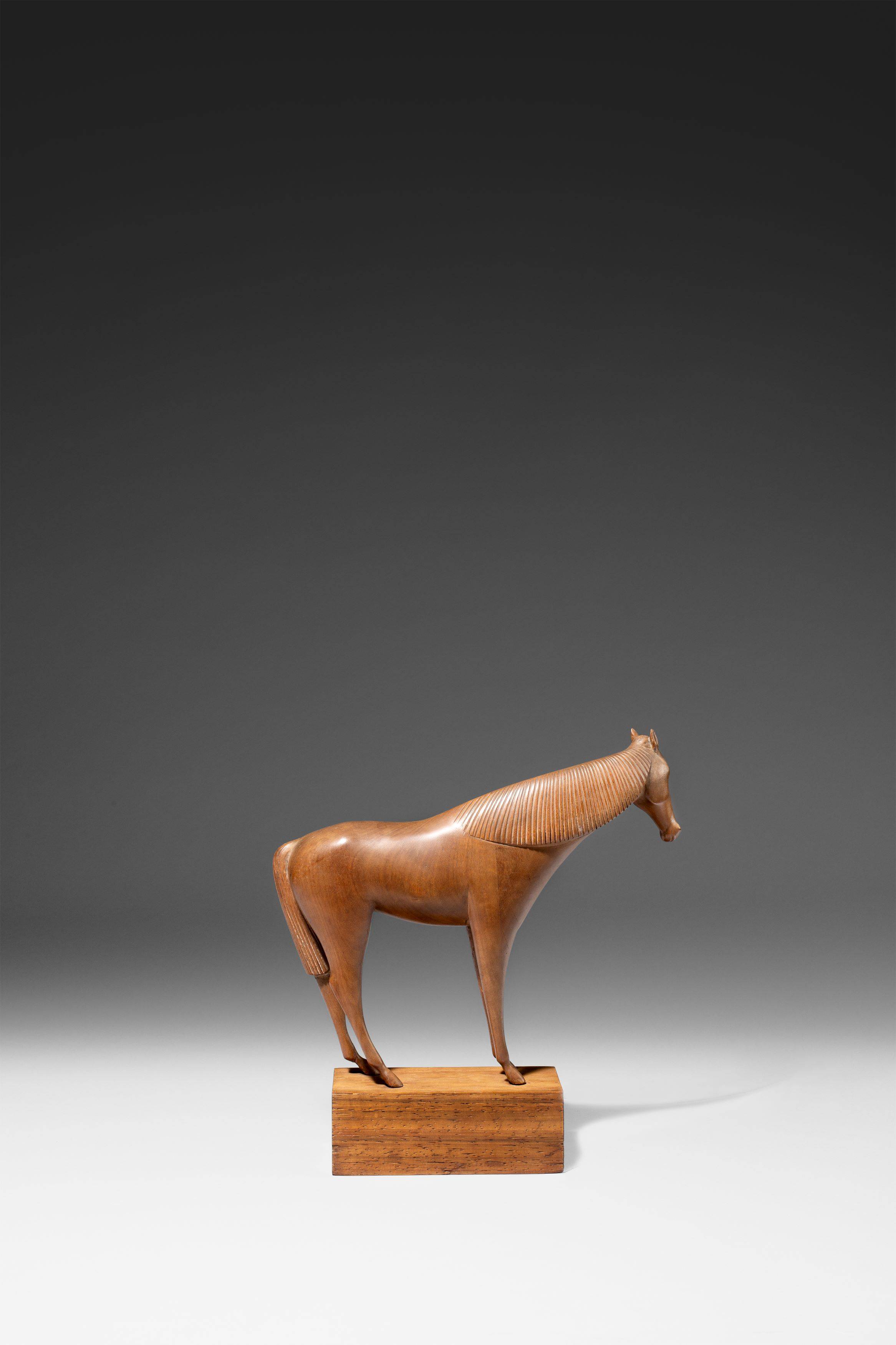 Auf diesem Bild ist das folgende Kunstwerk zu sehen: Ewald Mataré. „Pferd“. 1930.