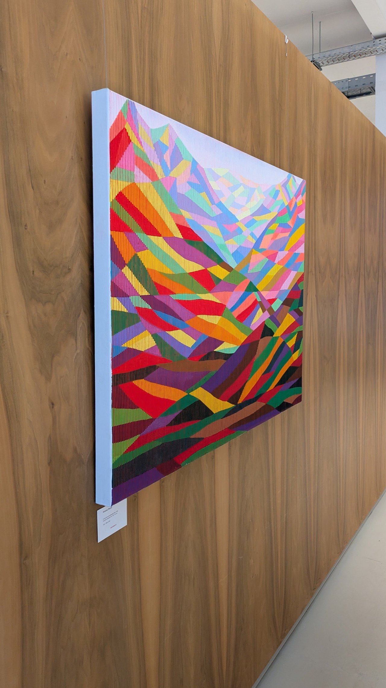 Auf diesem Bild ist das folgende Kunstwerk zu sehen: Antonio Marra. „In die Ferne Schweiftender Blick“. 2010.