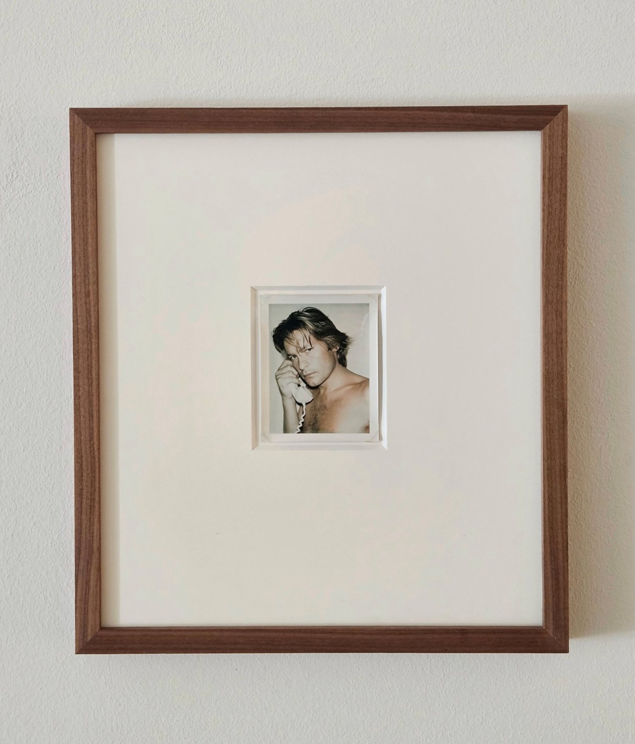 Auf diesem Bild ist das folgende Kunstwerk zu sehen: Andy Warhol. Helmut Berger. 1973.