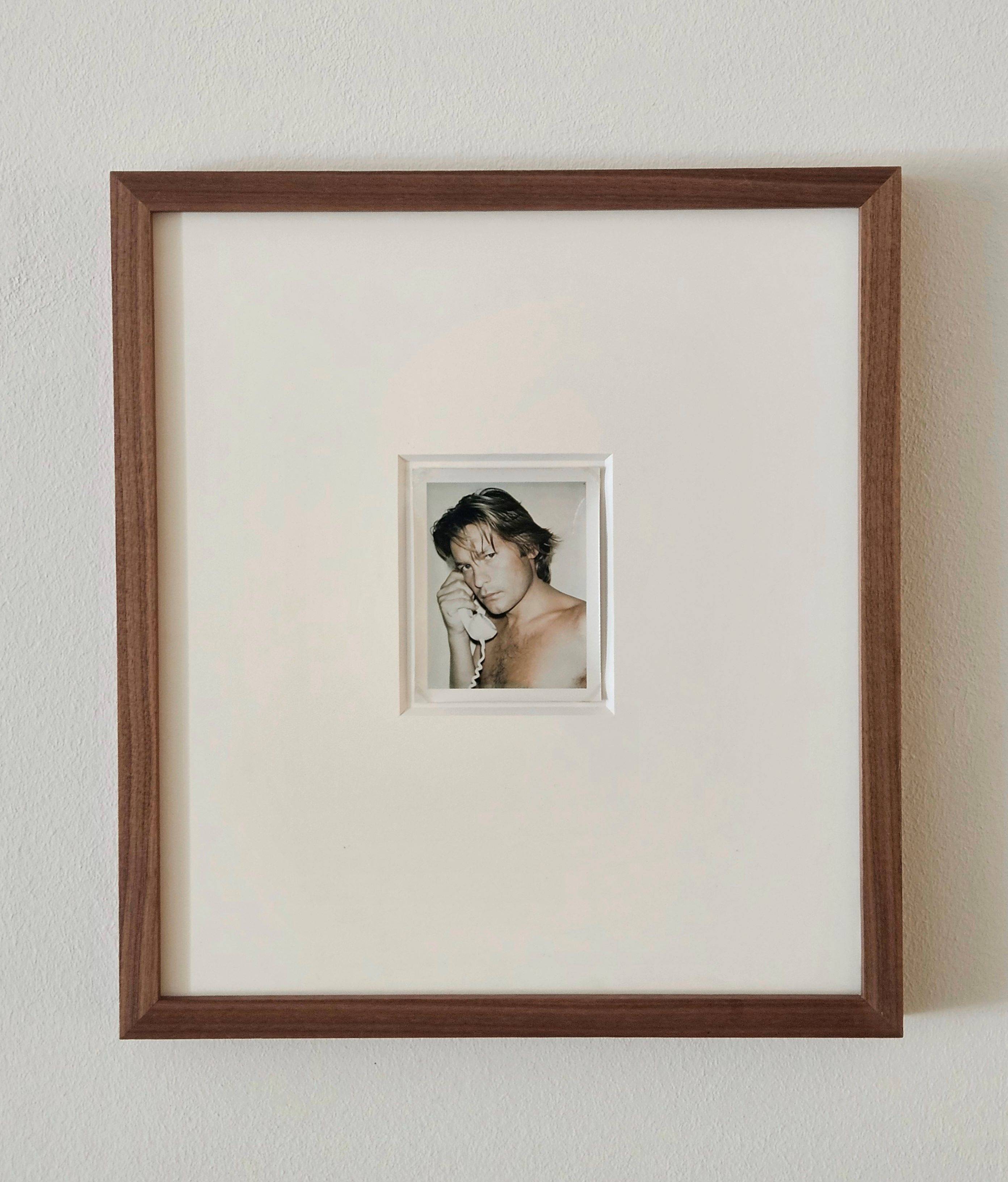 Auf diesem Bild ist das folgende Kunstwerk zu sehen: Andy Warhol. Helmut Berger. 1973.