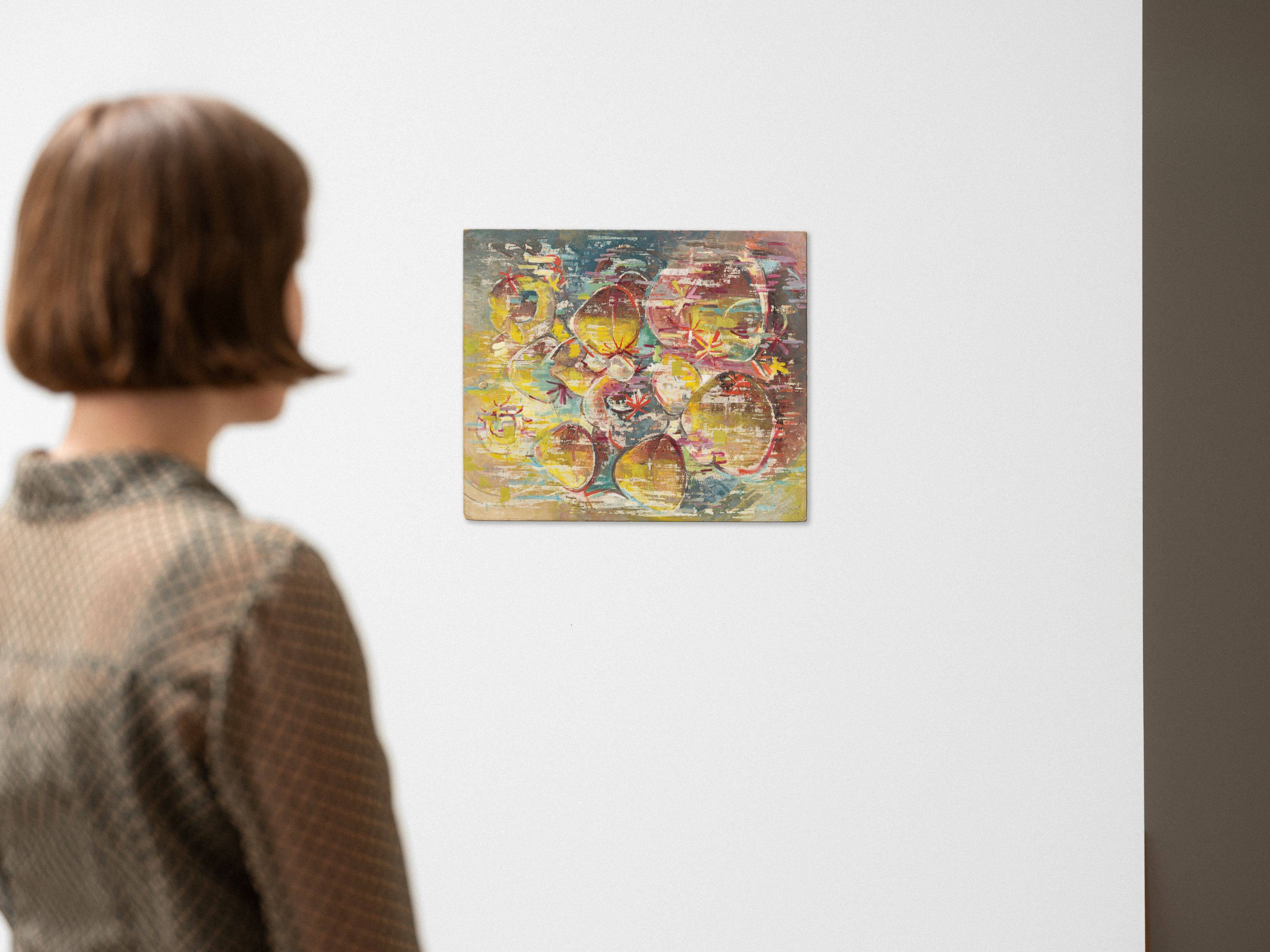 This picture shows the following artwork: Hannah Höch. ”Abstrakter Blumenstrauss”. Circa 1930.