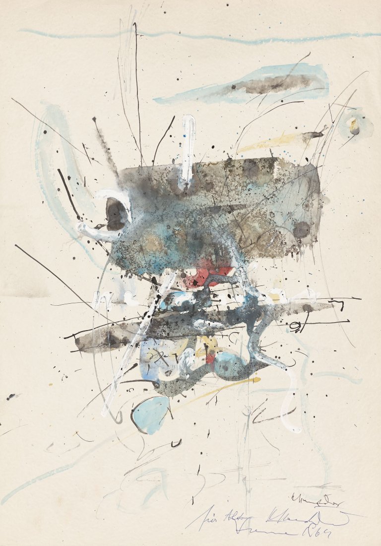 Auf diesem Bild ist das folgende Kunstwerk zu sehen: Ohne Titel. Um 1964.