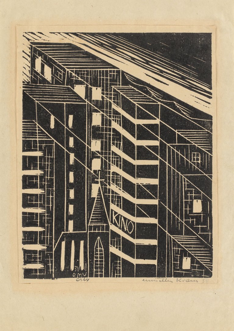 Auf diesem Bild ist das folgende Kunstwerk zu sehen: „City“. 1930.