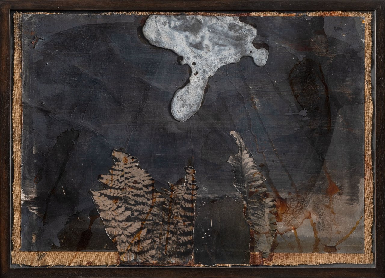 Auf diesem Bild ist das folgende Kunstwerk zu sehen: Anselm Kiefer. Johannisnacht. 1977–85.