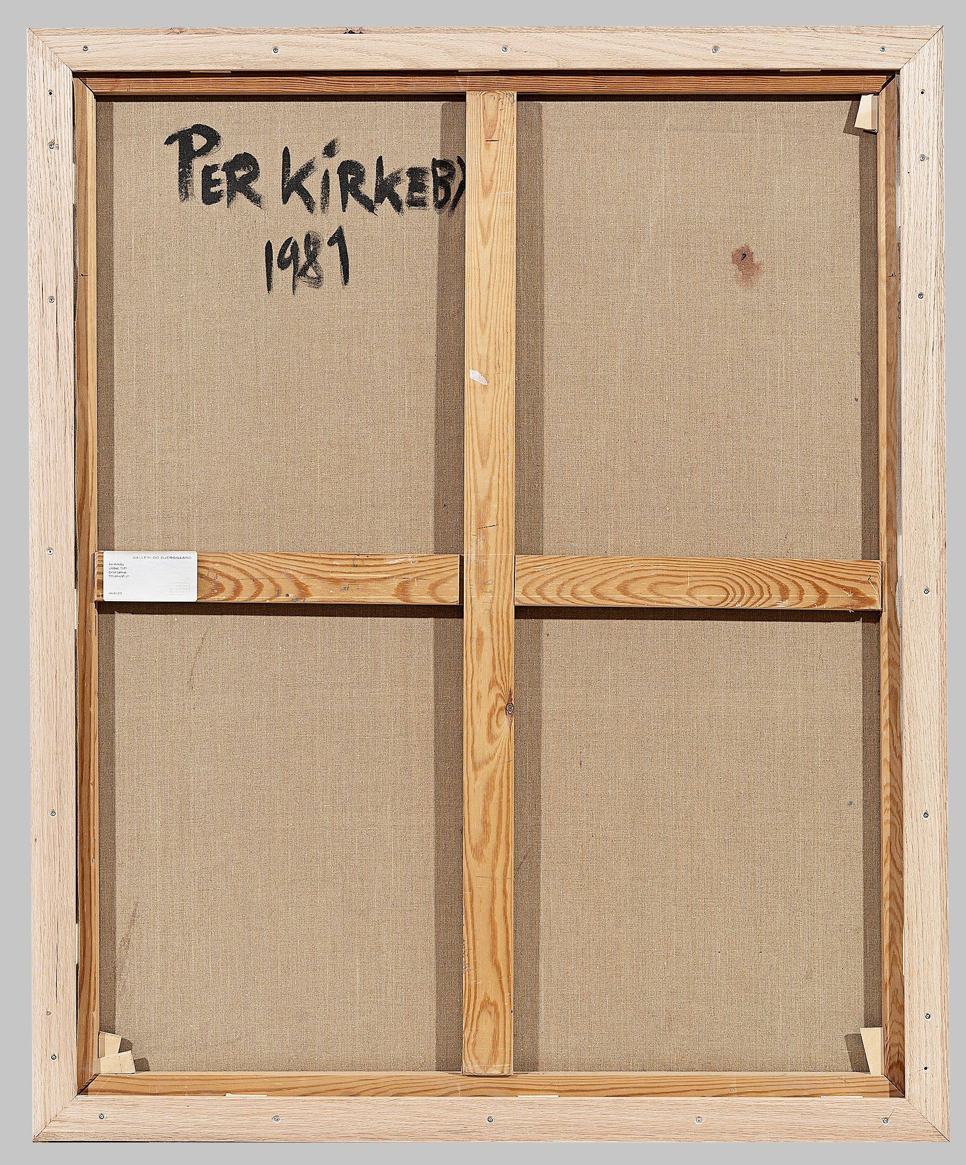 This picture shows the following artwork: Per Kirkeby. Untitled. 1981.