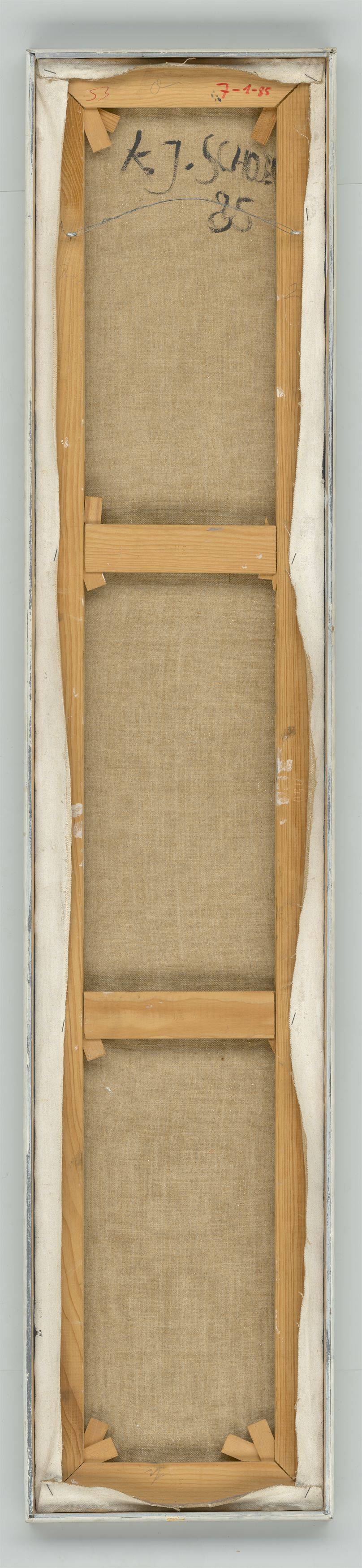 Auf diesem Bild ist das folgende Kunstwerk zu sehen: Klaus Jürgen Schoen. Ohne Titel. 1985.