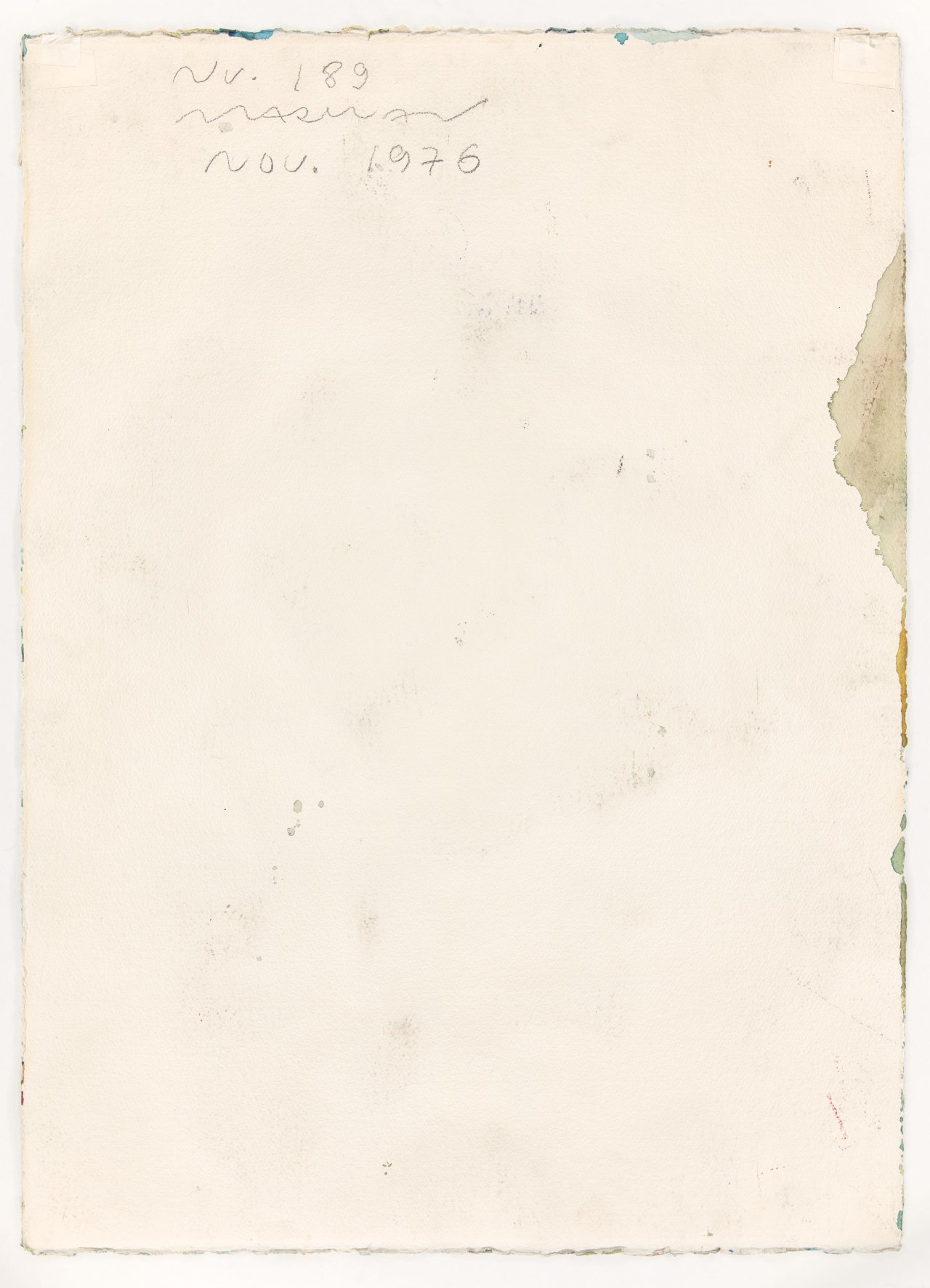 This picture shows the following artwork:  Marwan. Untitled. 1976.